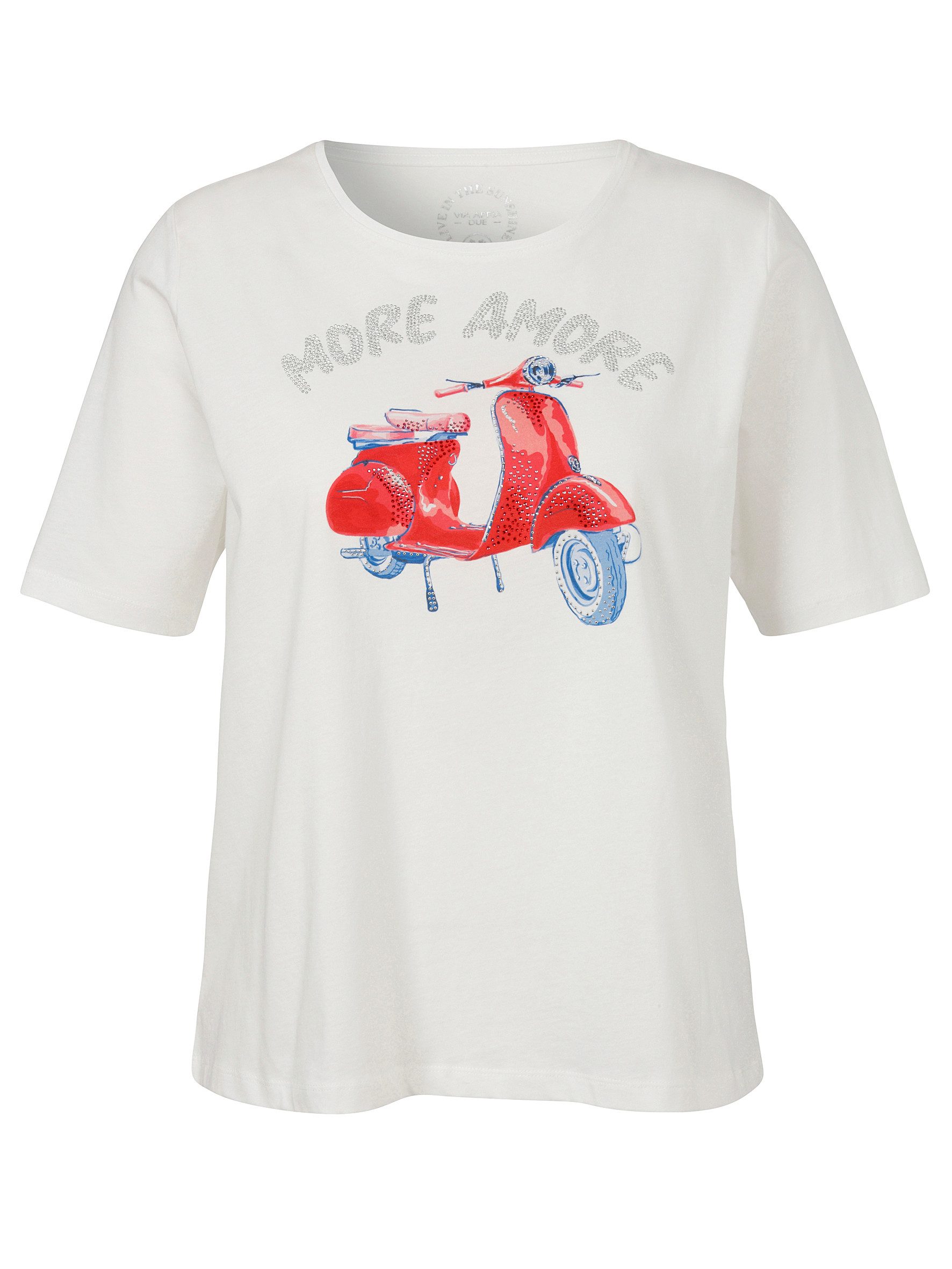 VIA APPIA T-Shirt T-Shirt Rundhals 1/2 günstig online kaufen