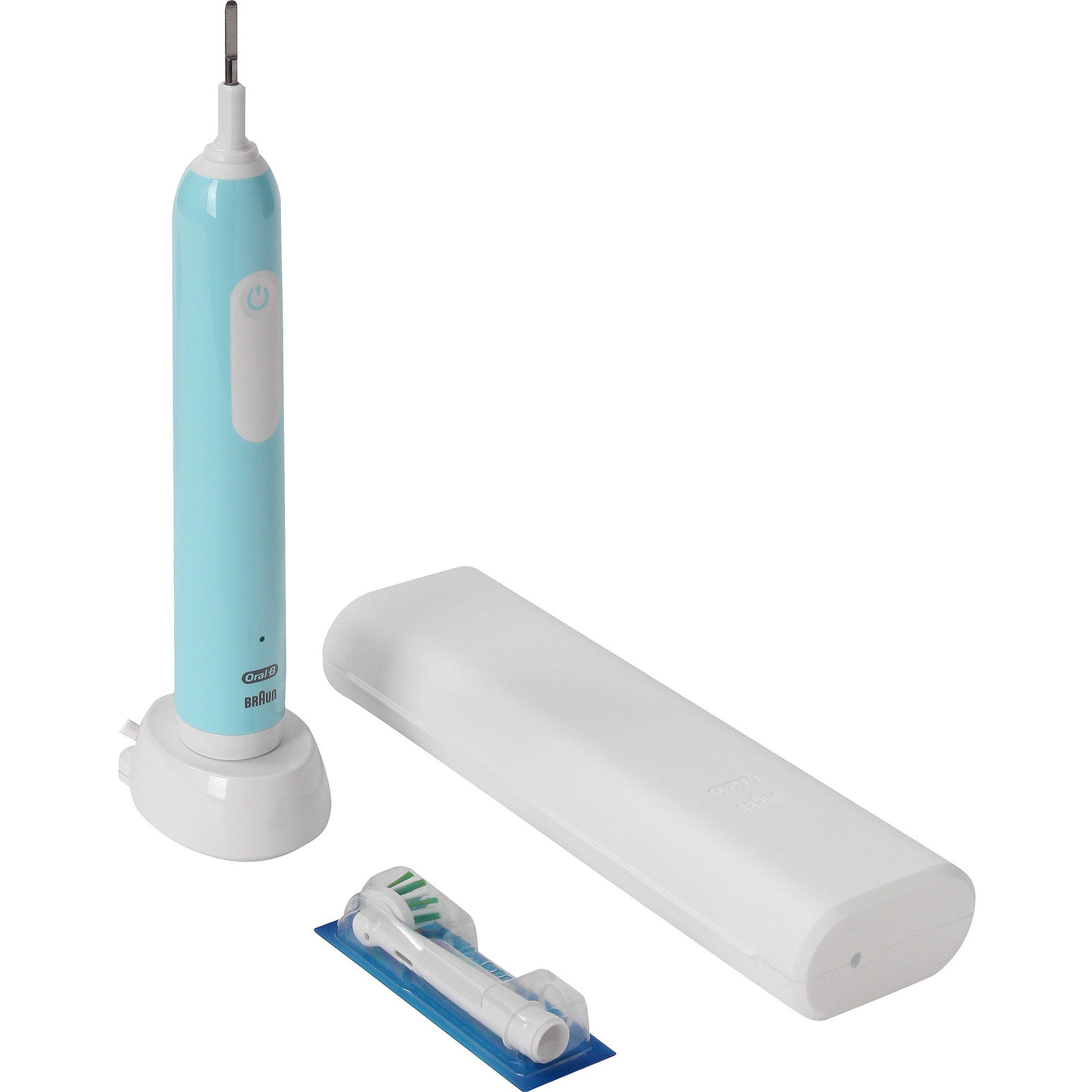 Oral-B Elektrische Zahnbürste Oral-B Oral-B Pro 1 Cross Action Caribbean Blue