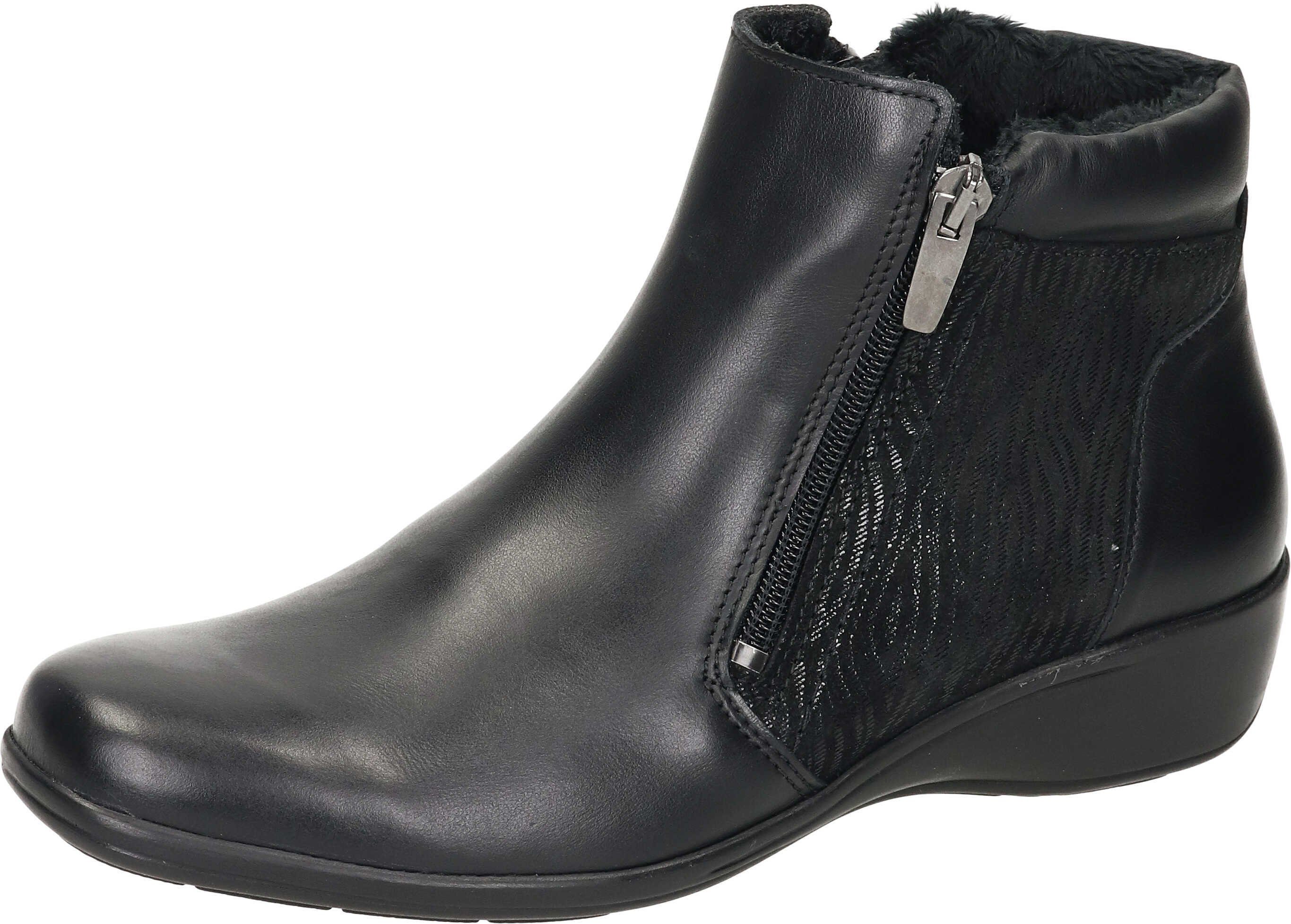 Comfortabel Stiefeletten Stiefelette aus echtem Leder