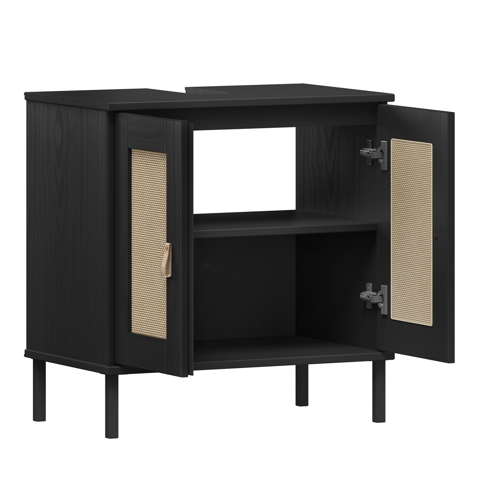 Woodroom Badmöbel-Set Valencia, (5-St), Kiefer massiv günstig online kaufen