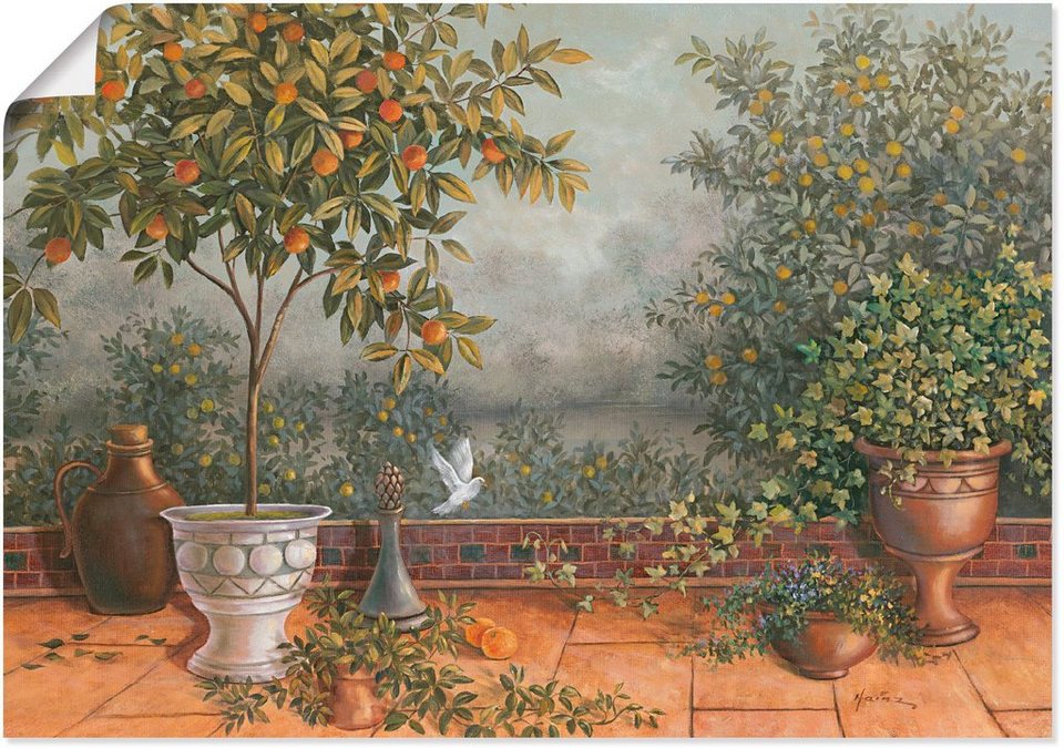 Artland Wandbild Garten I, Garten (1 St), als Alubild, Leinwandbild,  Wandaufkleber oder Poster in versch. Größen