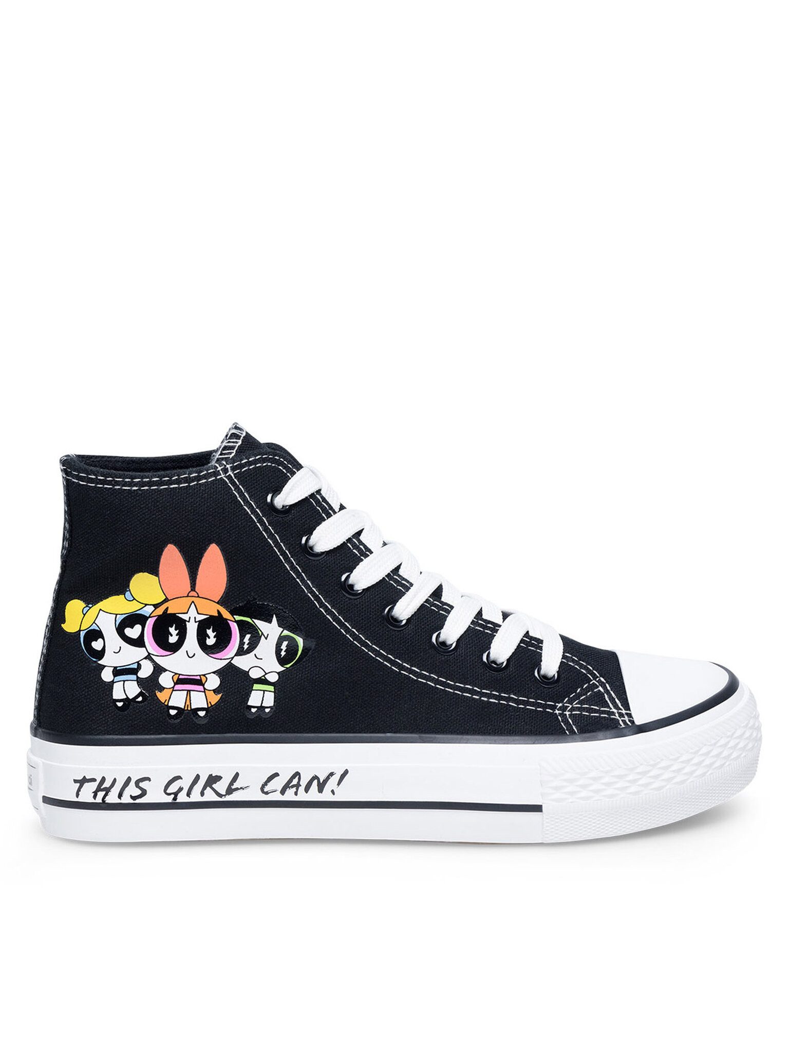 Sneakers aus Stoff SS24-155PPG Schwarz Sneaker