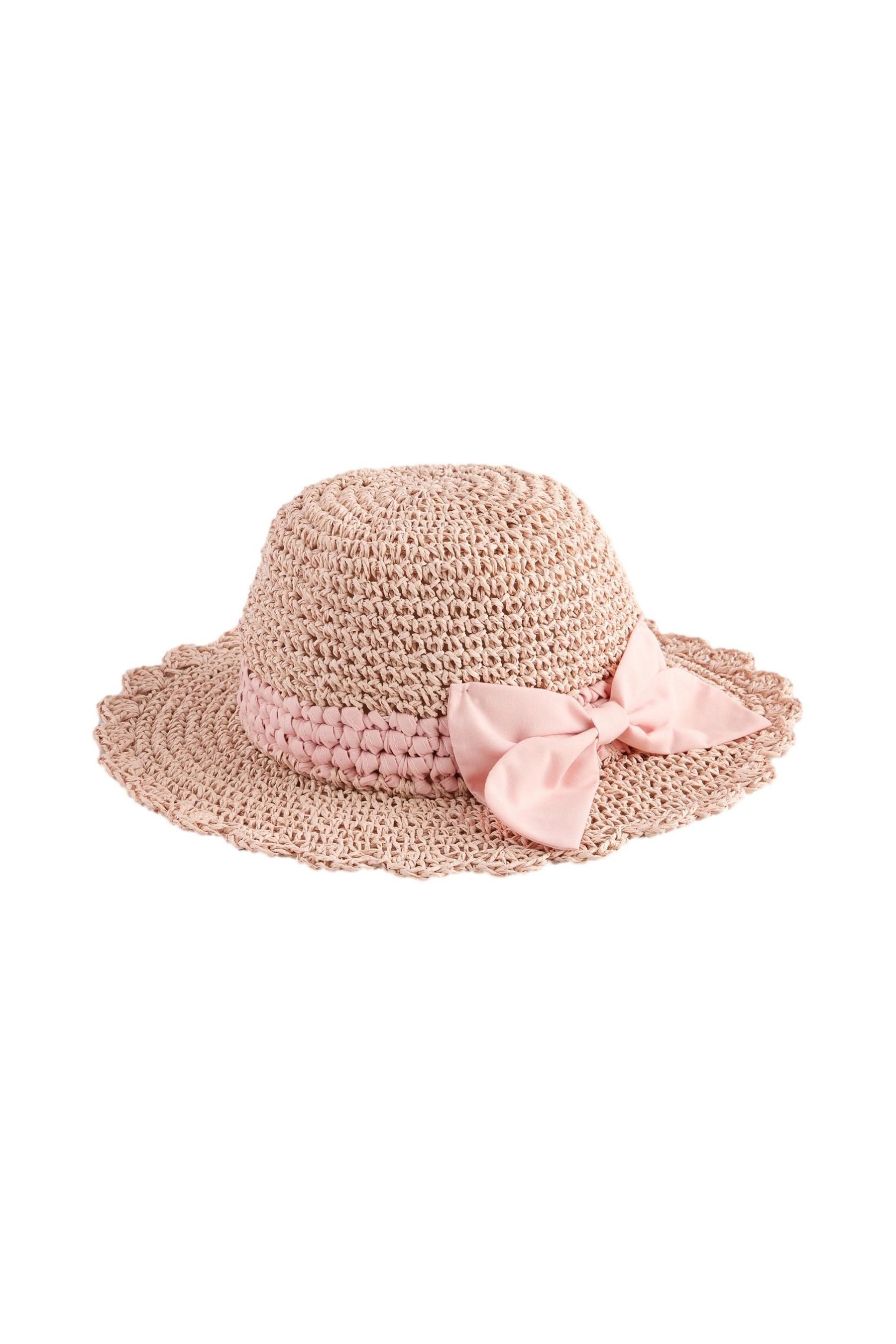 Next Sonnenhut Strohhut mit Bogenkante (1-St) günstig online kaufen