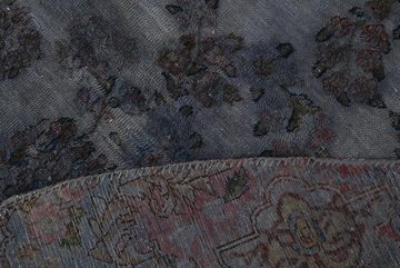 Orientteppich Vintage Kerman 250x250 Handgeknüpfter Moderner Orientteppich, Nain Trading, rund, Höhe: 5 mm