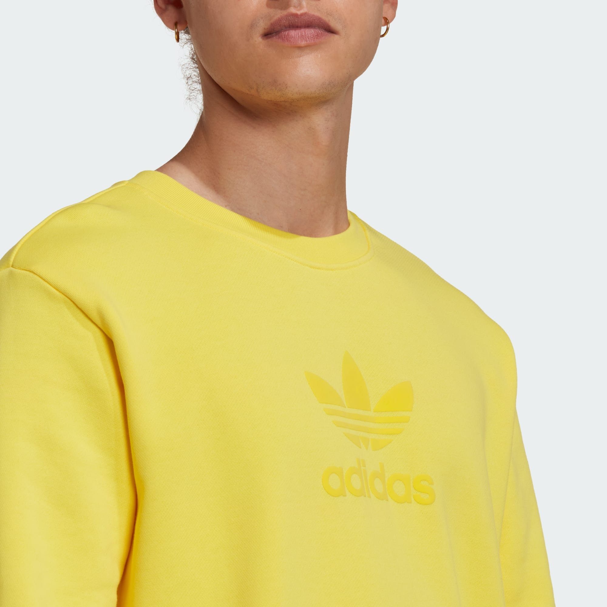 Impact TREFOIL adidas SERIES STREET Yellow Originals Sweatshirt SWEATSHIRT