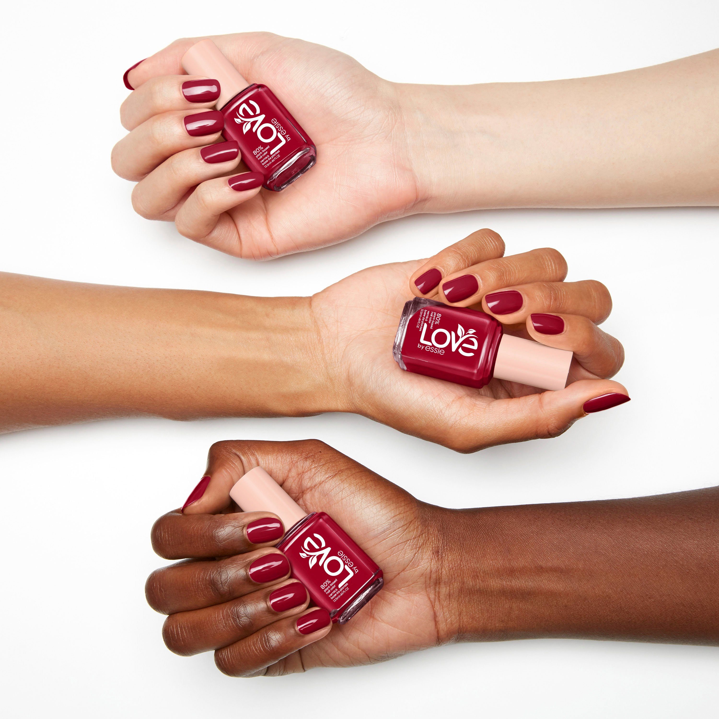 the essie Nagellack moment i 120 Formel pflanzenbasierte, am 80% natürliche Love,