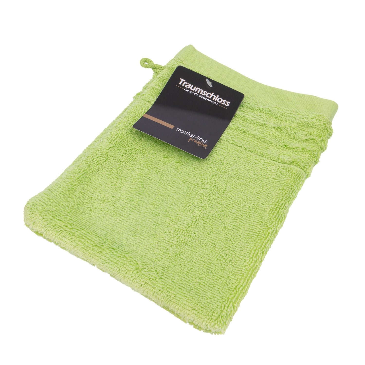 Traumschloss Waschlappen Premium-Line, (1-St), 100% ägäische Baumwolle mit 600g/m²