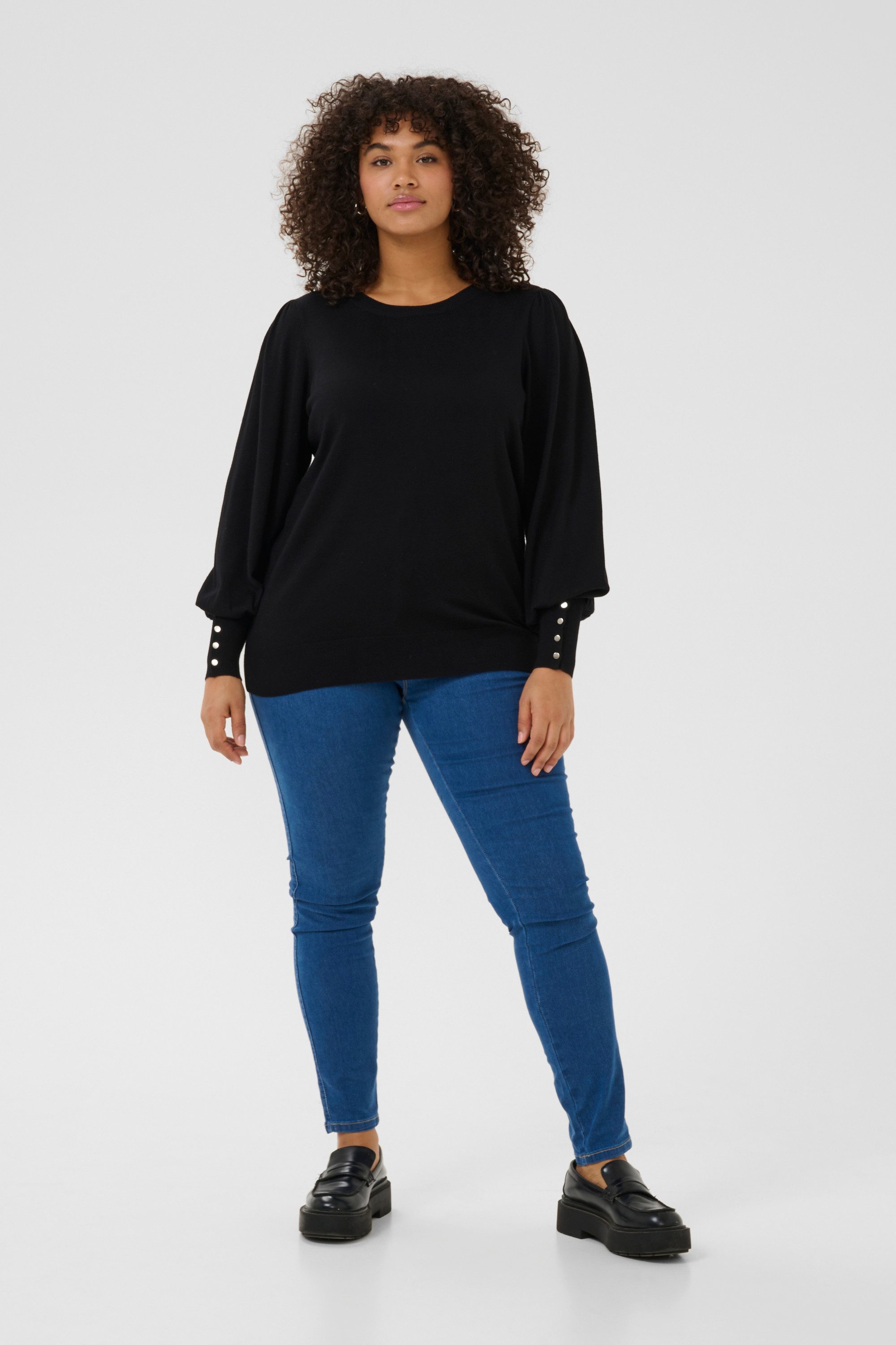 KAFFE Curve Strickpullover Strickpullover KClizzy Große Größen