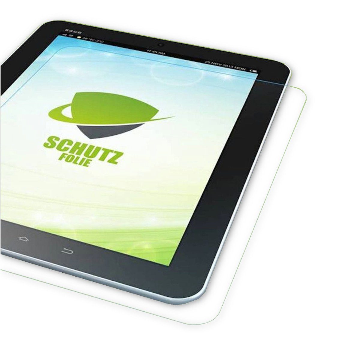 Wigento Displayschutzfolie 1x für Xiaomi Pad 8 / 8 Pro / Pad 7 / 7 Pro Tablet Kristallklar dünn für Xiaomi Pad 8 / 8 Pro / Pad 7 / 7 Pro, kristallklar, spiegelreduzierend
