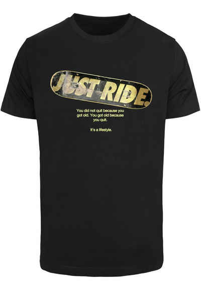 MisterTee T-Shirt Herren Just Ride Tee (1-tlg)