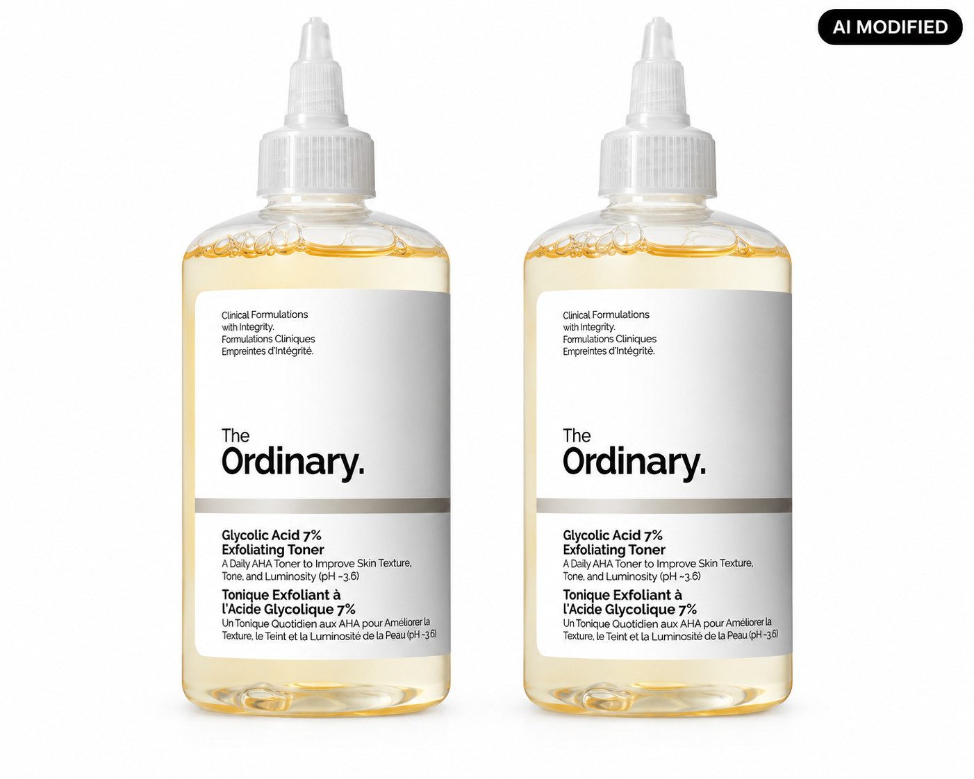 The Ordinary Toner The Ordinary Glycolic Acid 7% Exfoliating Toner 2er Set, 1-tlg., Value Pack mit 2 Tonern, 7 % Glykolsäure, alkoholfrei, vegan