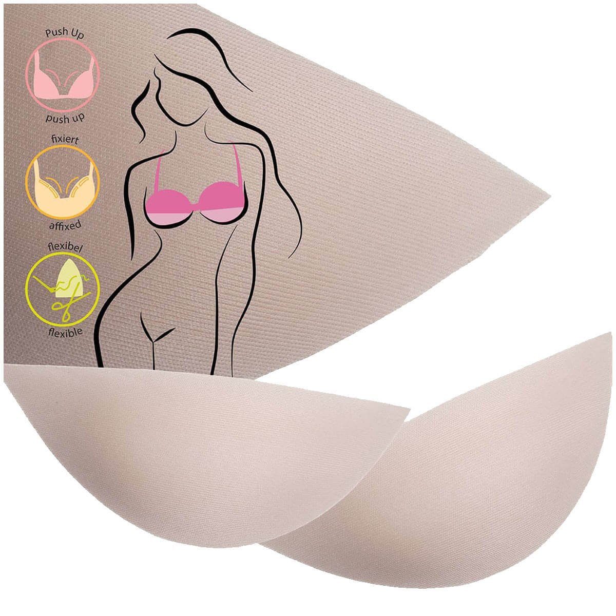 Miss Perfect BH-Einlagen W2G-200425262, Triangle Push-up Schaum BH Einlage mit Wasser-Ölmischung