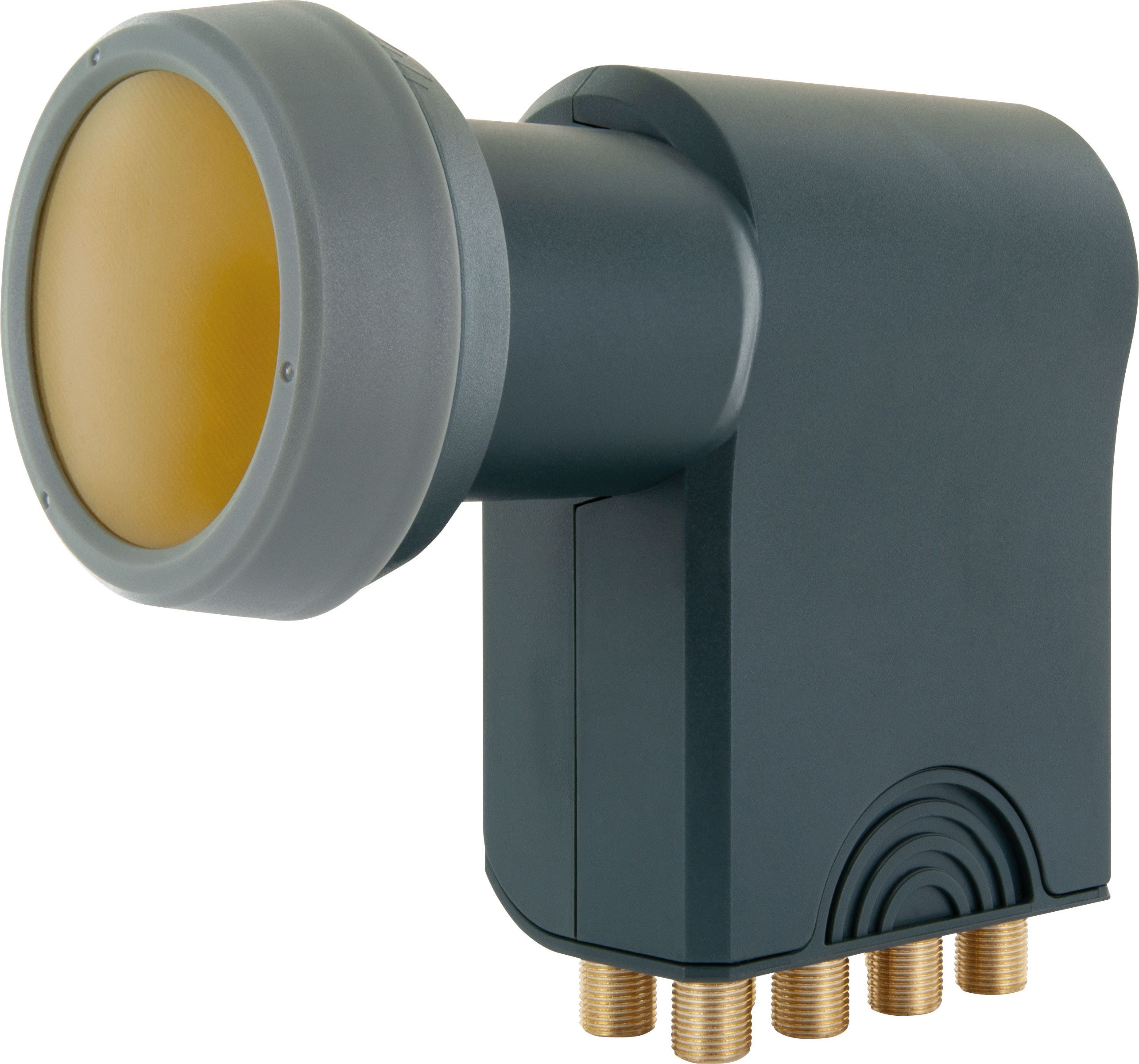 Schwaiger 717402 Universal-Octo-LNB (für 8 Teilnehmer, herausziehbare Wetterschutzabdeckung, anthrazit)