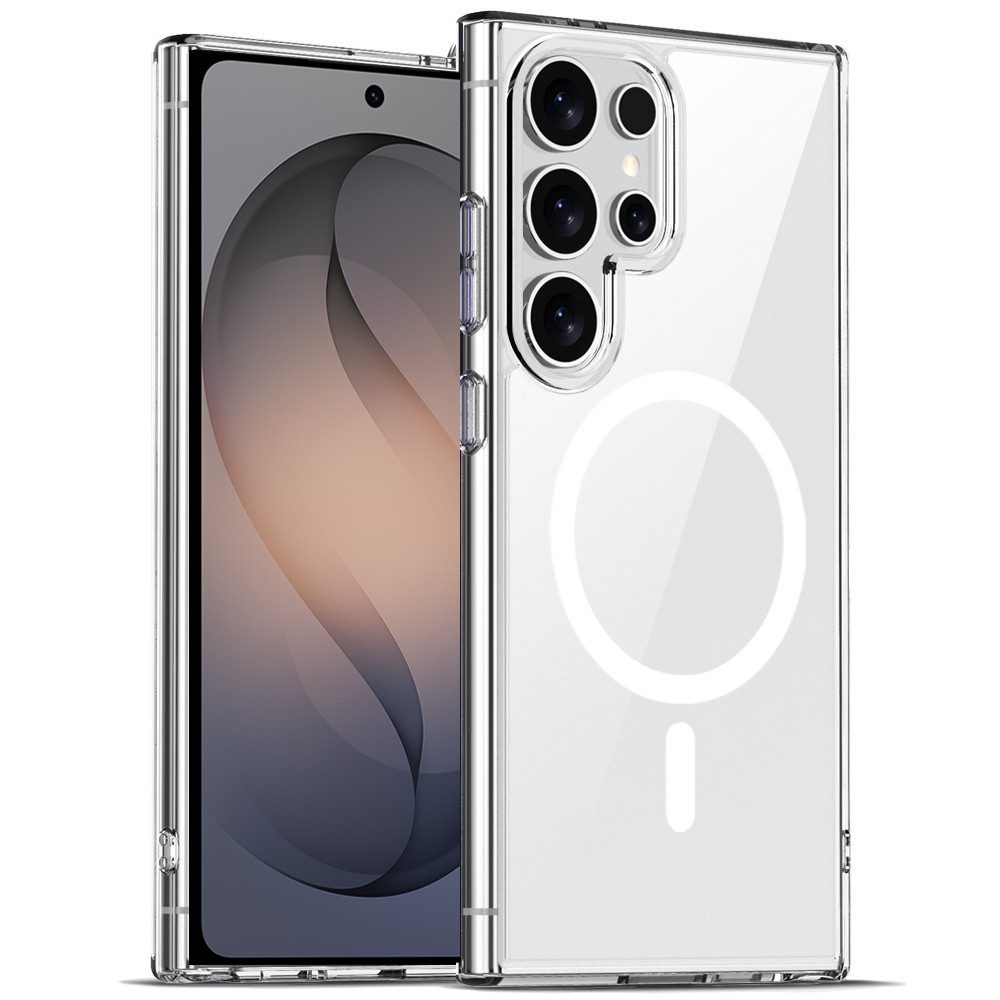 FITSU Handyhülle Case für Galaxy S26 Ultra Hülle Transparent MagSafe kompatibel 6,9 Zoll, Schutzhülle für Samsung Galaxy S26 Ultra Case Hybrid Hülle Cover