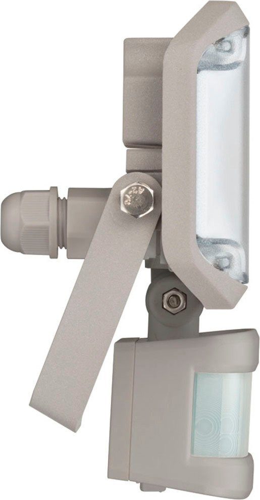 LED fest Bewegungsmelder Außen-Wandleuchte mit Bewegungsmelder, Warmweiß, integriert, AL LED Brennenstuhl mit PIR, 1050
