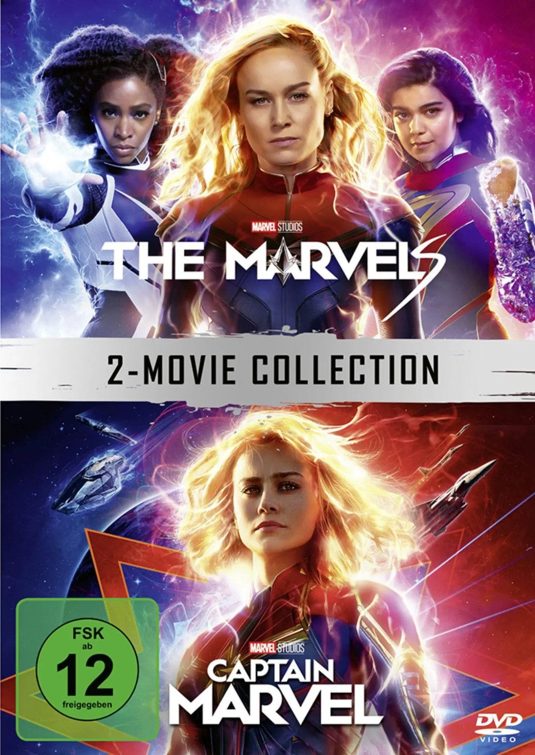 DVD The Marvels / Captain Marvel 2-Movie Collection