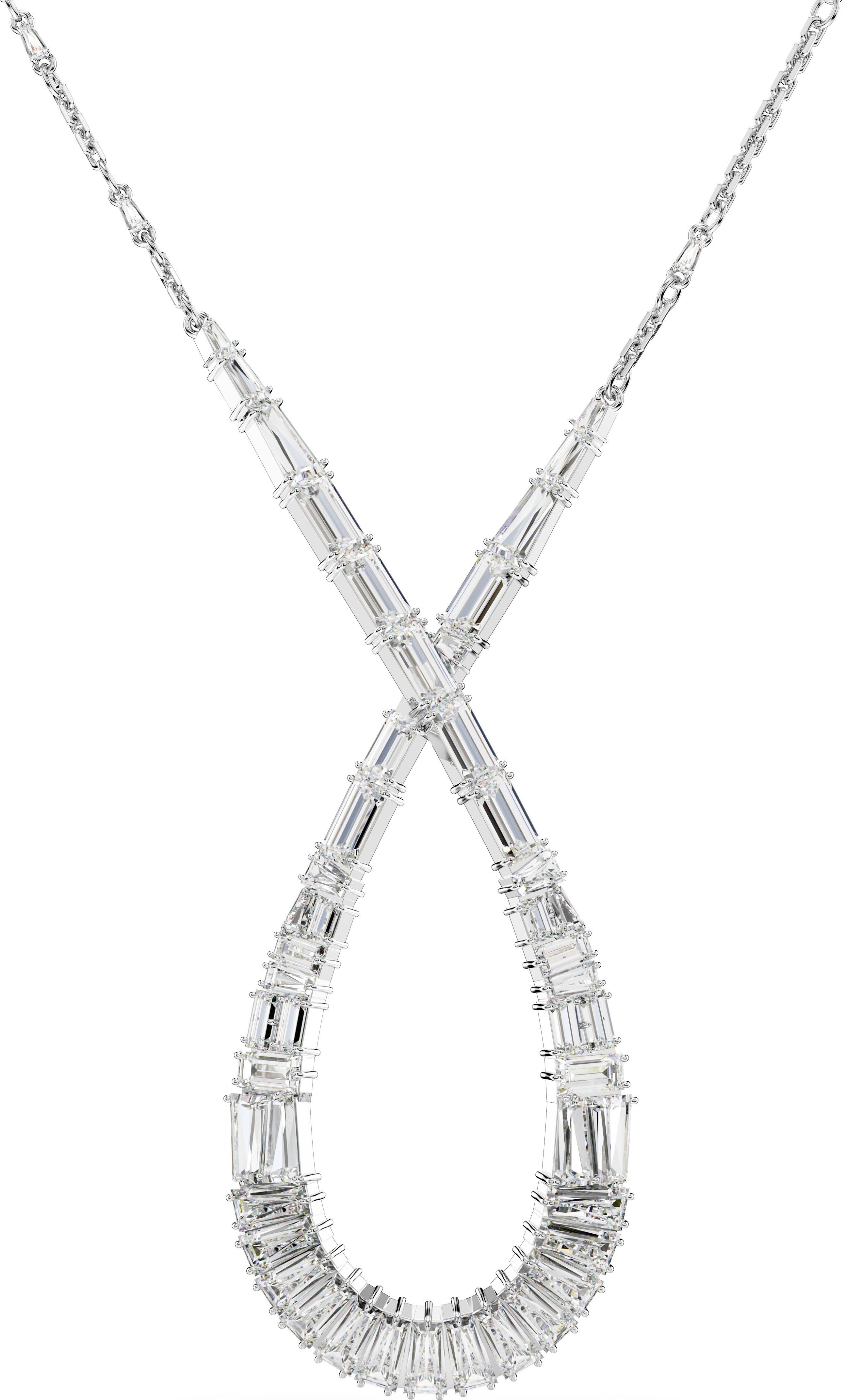 Swarovski Kette mit Anhänger Hyperbola, mit Swarovski® Kristall