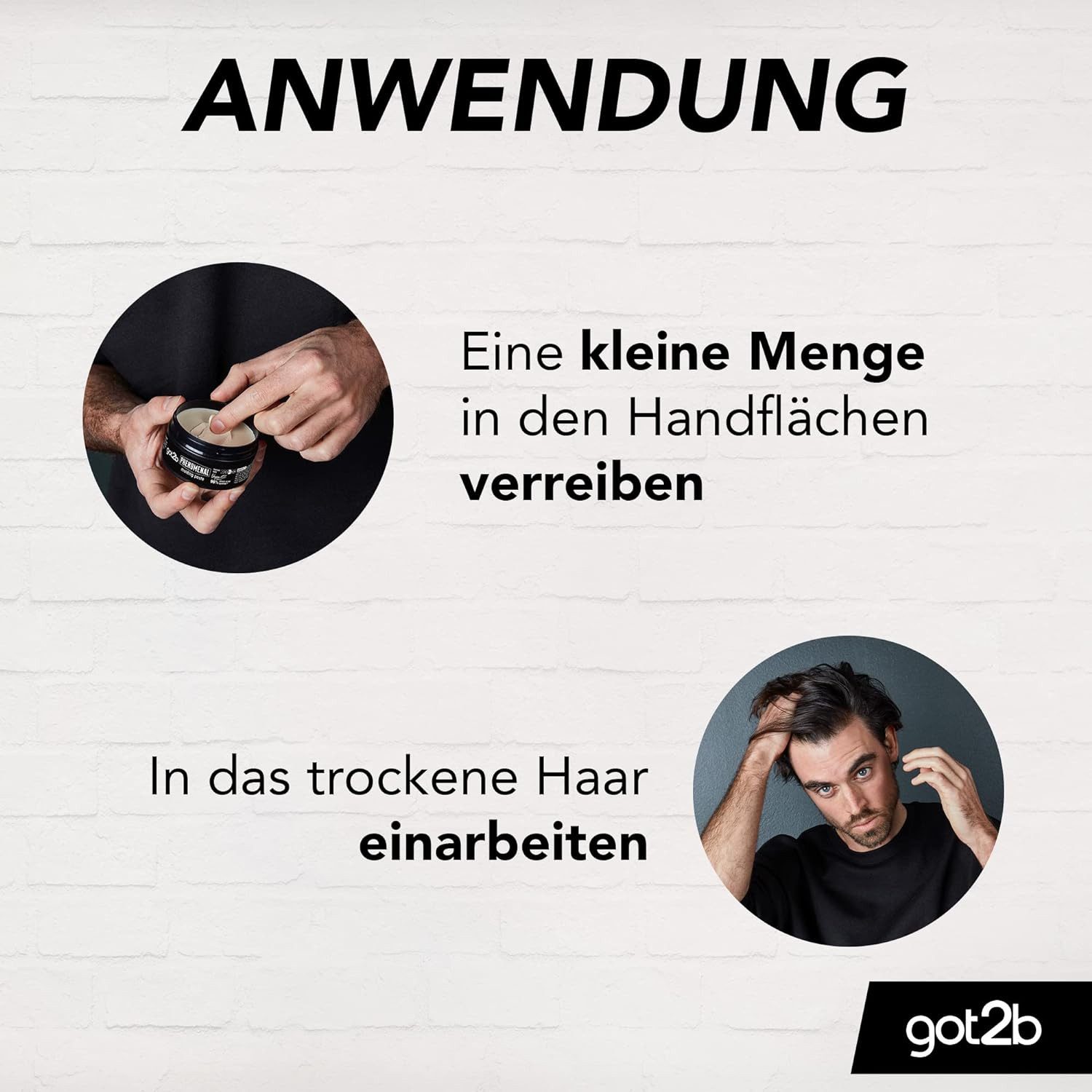 got2b Haarpomade Phenomenal Forming Paste 100 ml, 1-tlg., Haarpaste, für natürlich aussehende Styles
