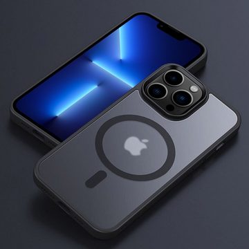 Cadorabo Handyhülle Apple iPhone 13 PRO MAX Apple iPhone 13 PRO MAX, Hülle kompatibel mit Magsafe Schutzhülle