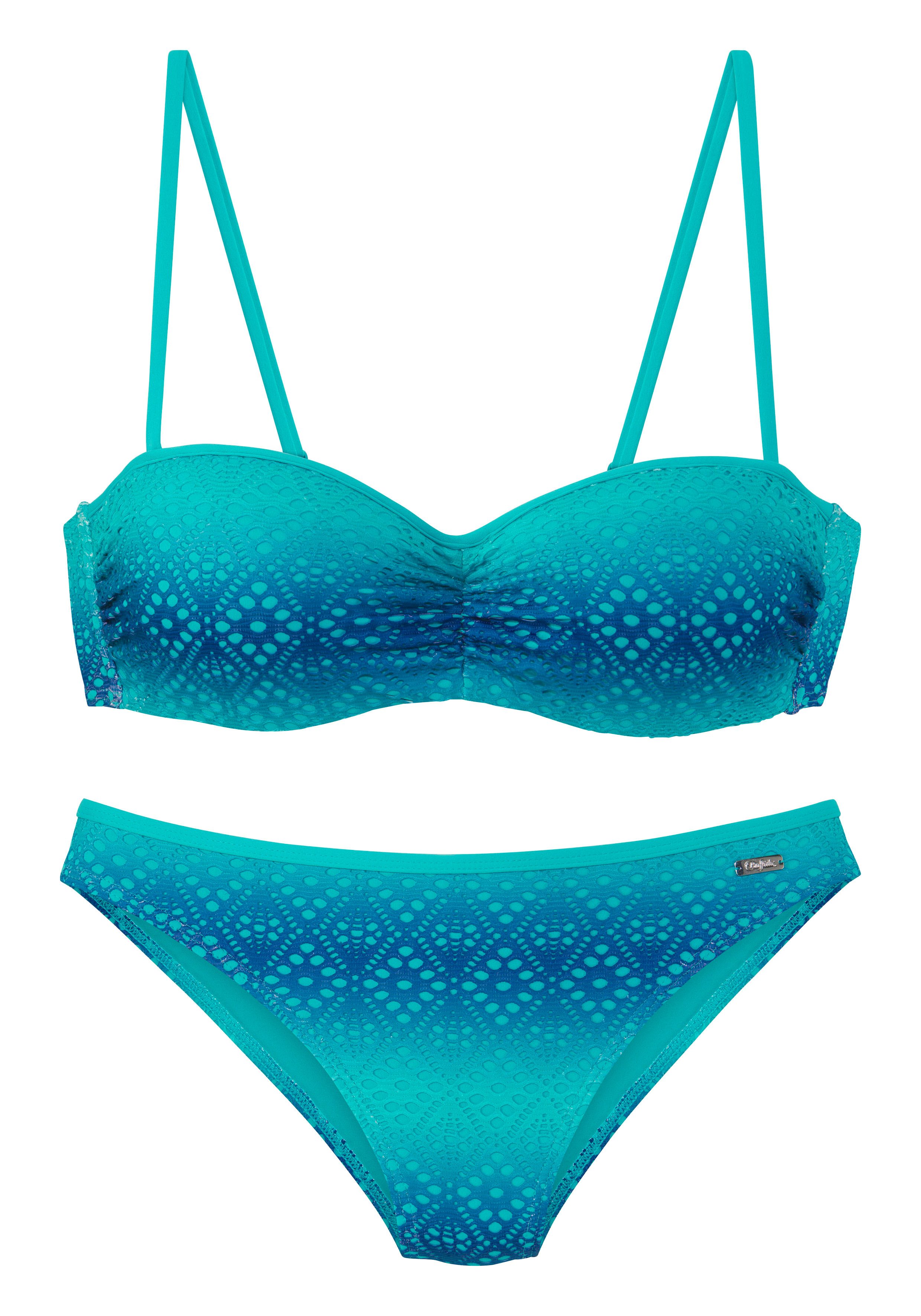 Buffalo Bügel-Bandeau-Bikini mit Farbverlauf günstig online kaufen