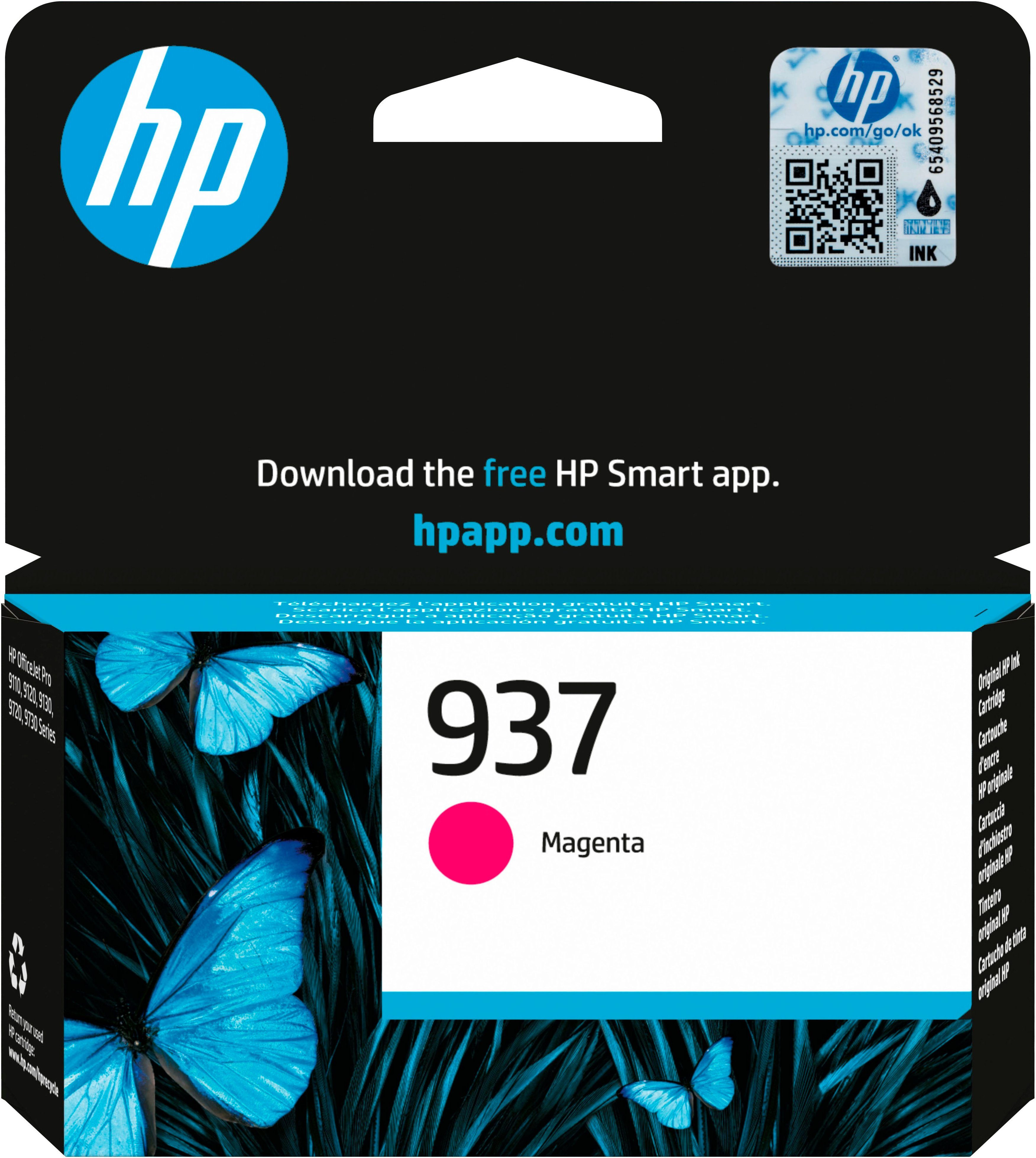 HP 937 Magenta Original Ink Cartridge Tintenpatrone