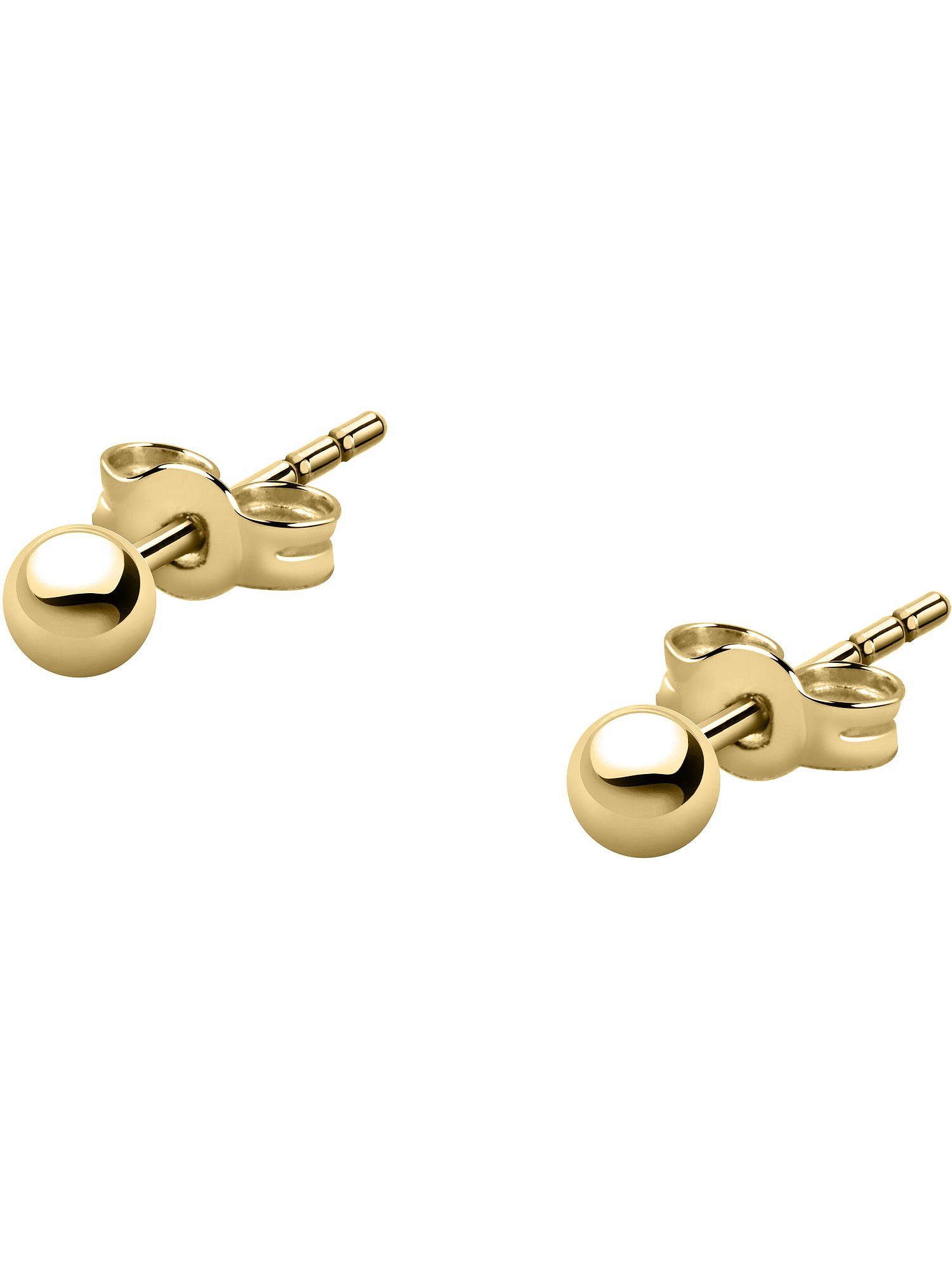CHRIST Paar Ohrstecker CHRIST Damen-Ohrstecker 585er Gelbgold