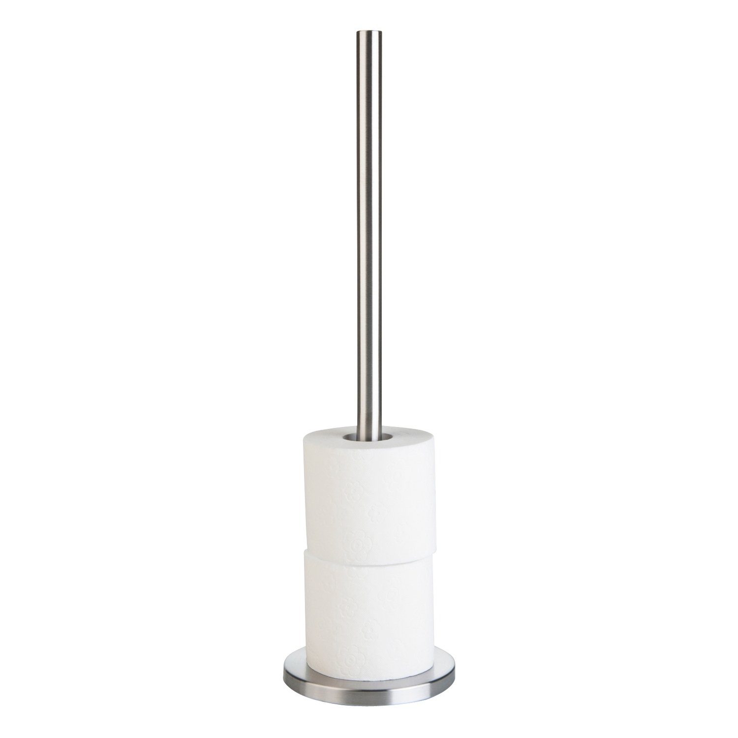 Toiletten-Ersatzrollenhalter NACHSCHUB, Edelstahl, Ø 15 cm, günstig online kaufen
