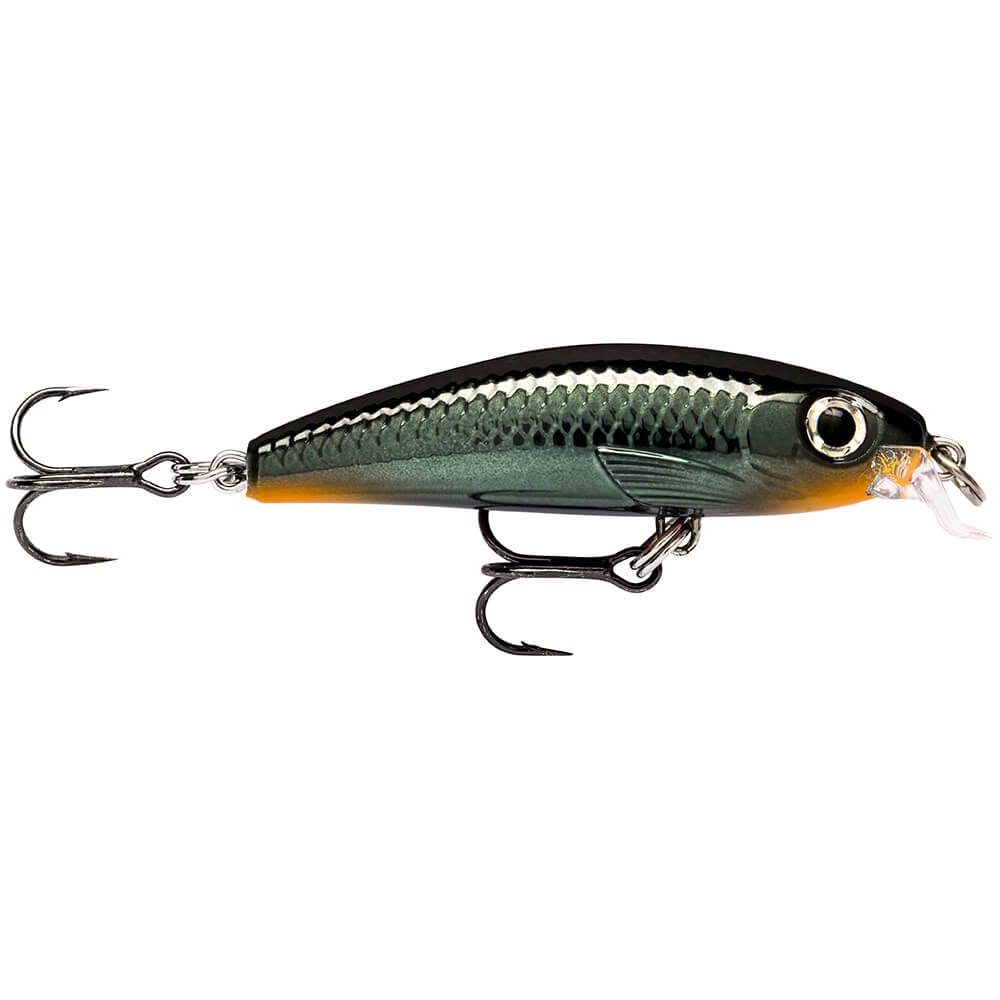 Kunstköder Rapala Ultra Light Minnow Wobbler sinkend CBN Carbon