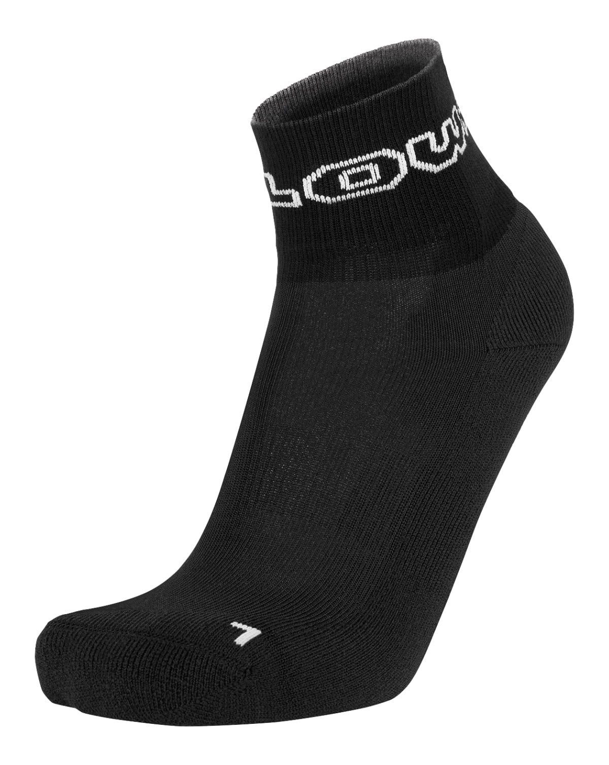 Lowa Socken Tagessocke Ankle Logo Hybrid Short (für leichte Wanderungen) schwarz
