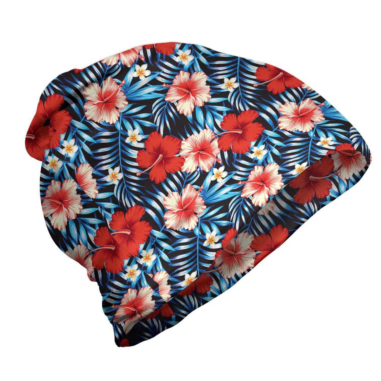 Abakuhaus Beanie Wandern im Freien Tropisch Hibiscus Plumeria