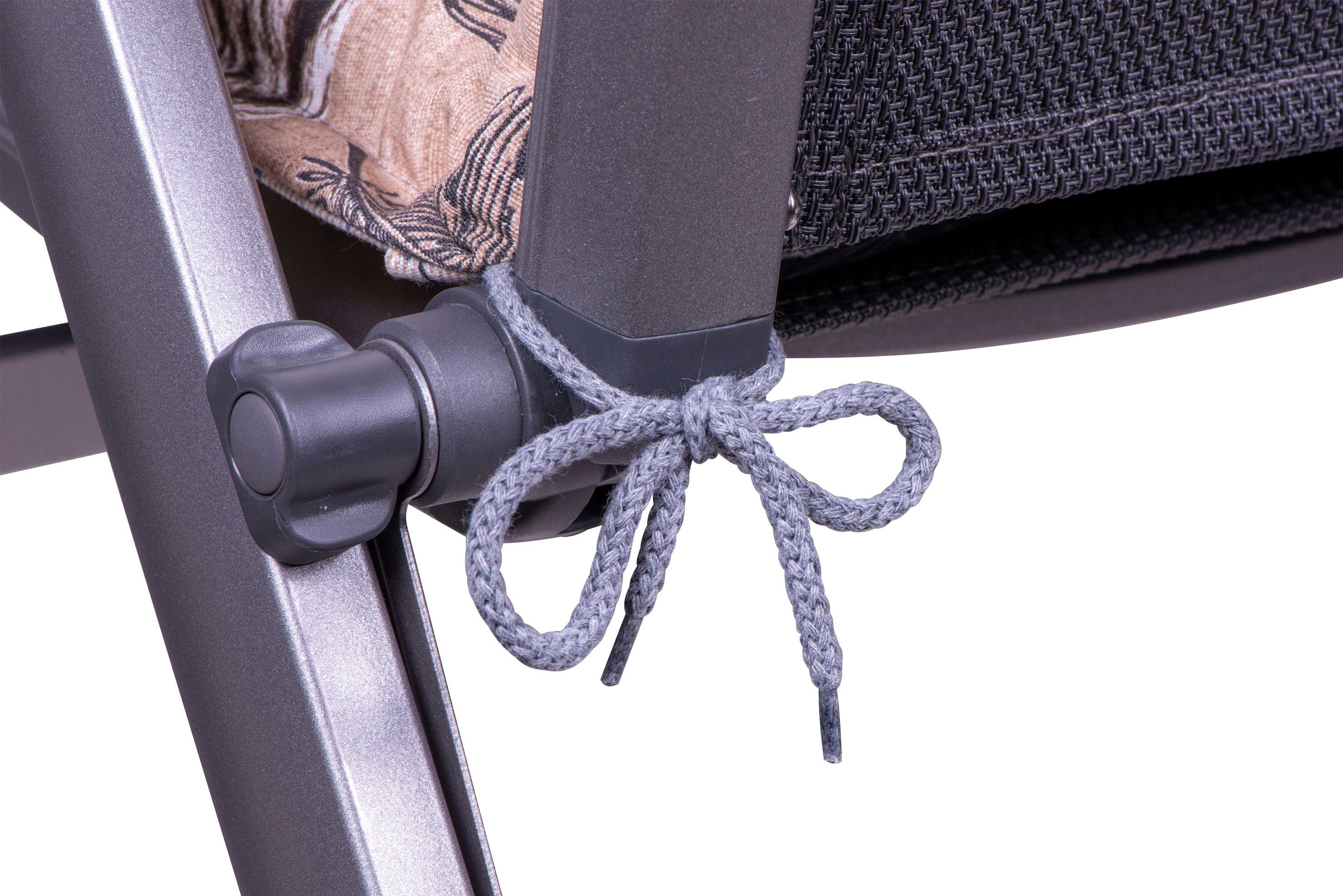 GO-DE Hochlehnerauflage, (Set, 2 Auflagen), braun/natur