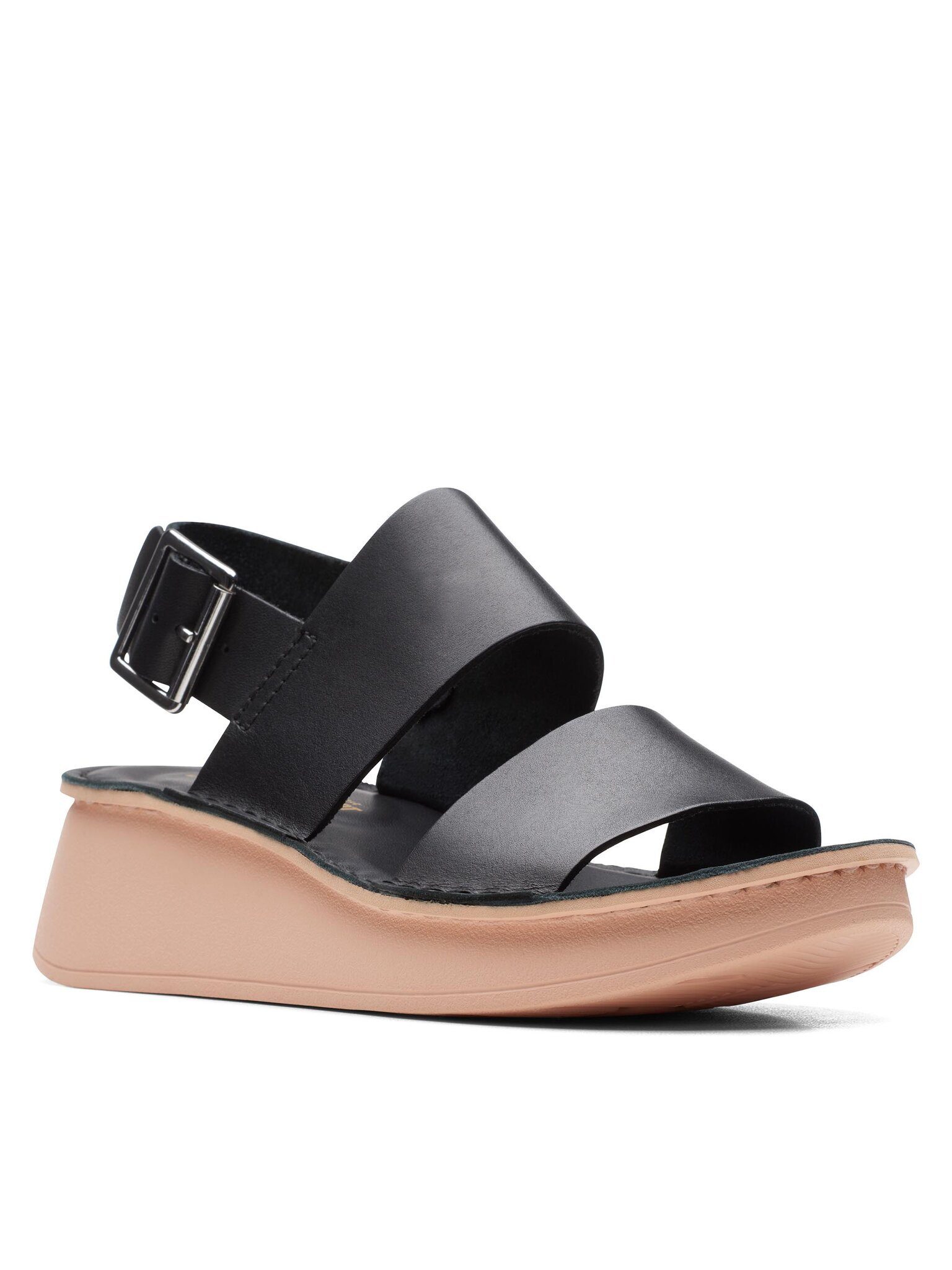 Sandalen Velhill Strap Black Leather Sandale