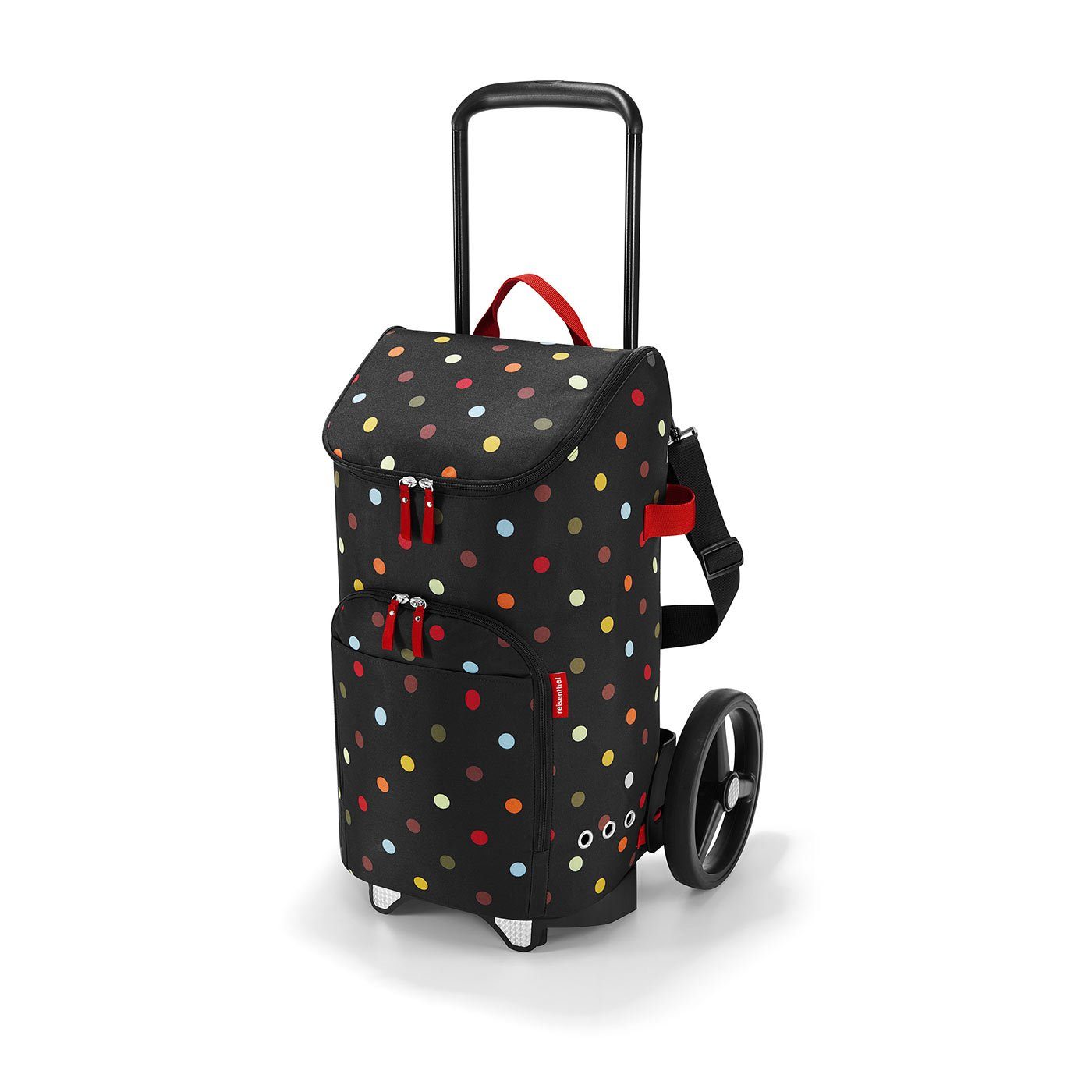 REISENTHEL® Einkaufstrolley citycruiser Rack + citycruiser Bag Set, moderner, robuster Einkaufstrolley aus Aluminium, leichtlaufende Rollen - große Einkaufstasche, 45 l
