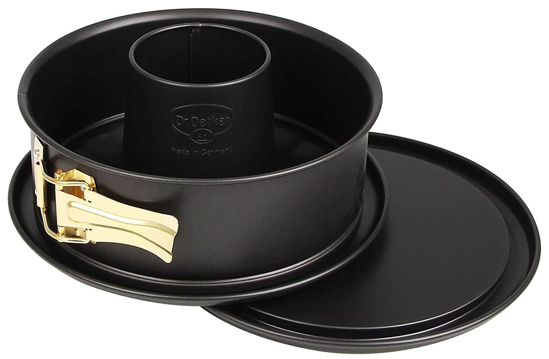 Dr. Oetker Küchenhelfer Springform Dr. Oetker - Back-Freude Spring- Rund- Back- Form 18cm Flach- und