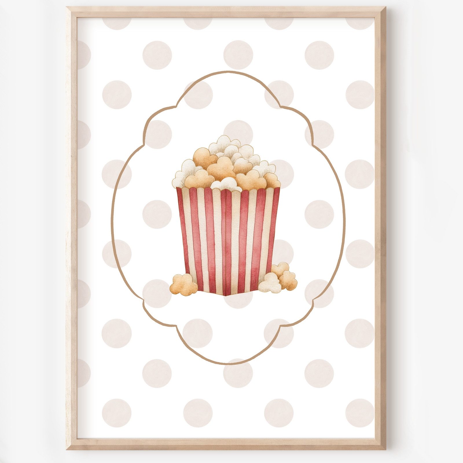 homestyle-accessoires Poster Kinderzimmer Bilderwand 8erSet Bilderset Babyzimmer ZIRKUSWELT, Hochformat, Künstlerpapier, ohne Rahmen