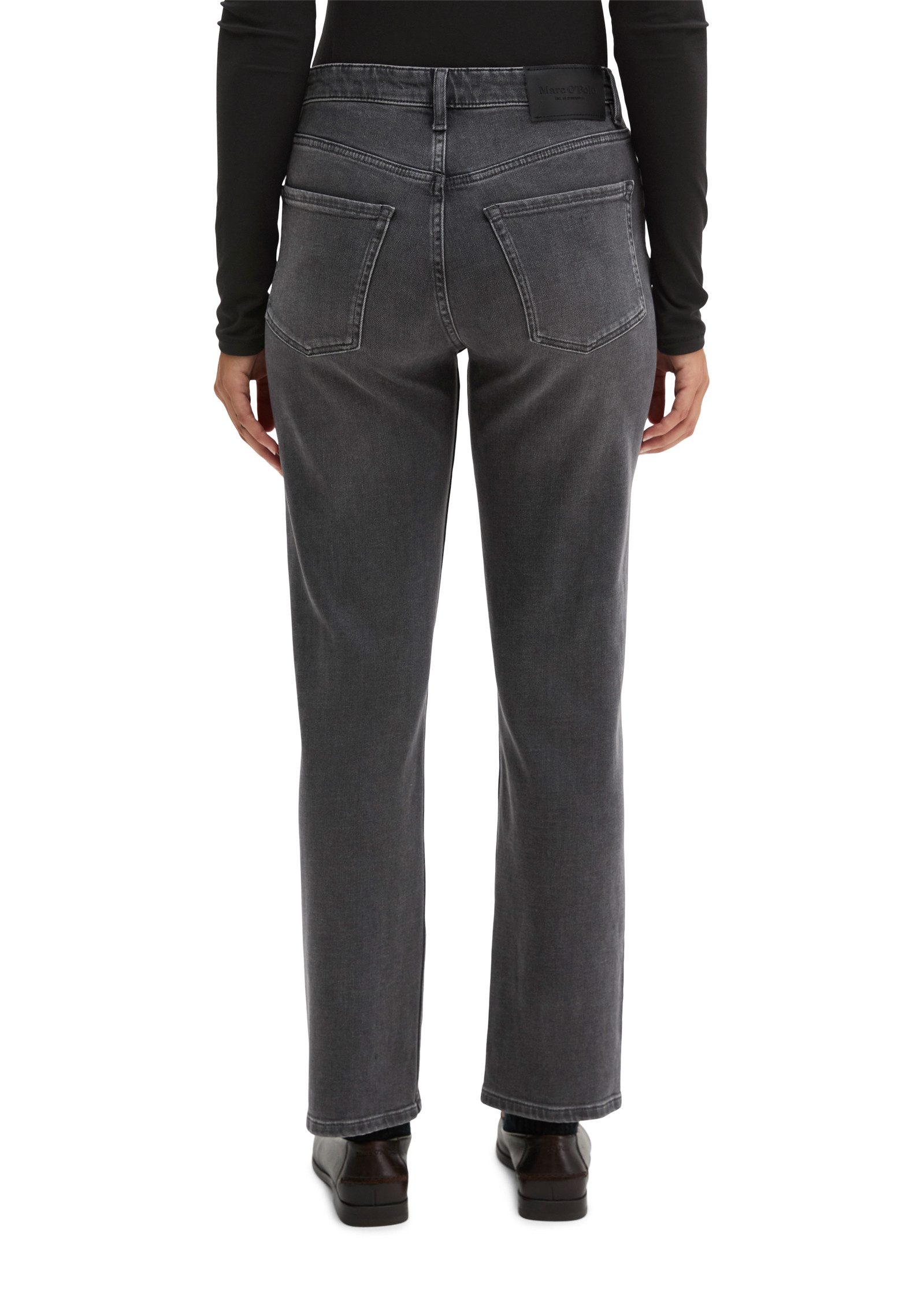 Marc O'Polo Straight-Jeans aus Organic Cotton Stretch – Bild 3 von 5