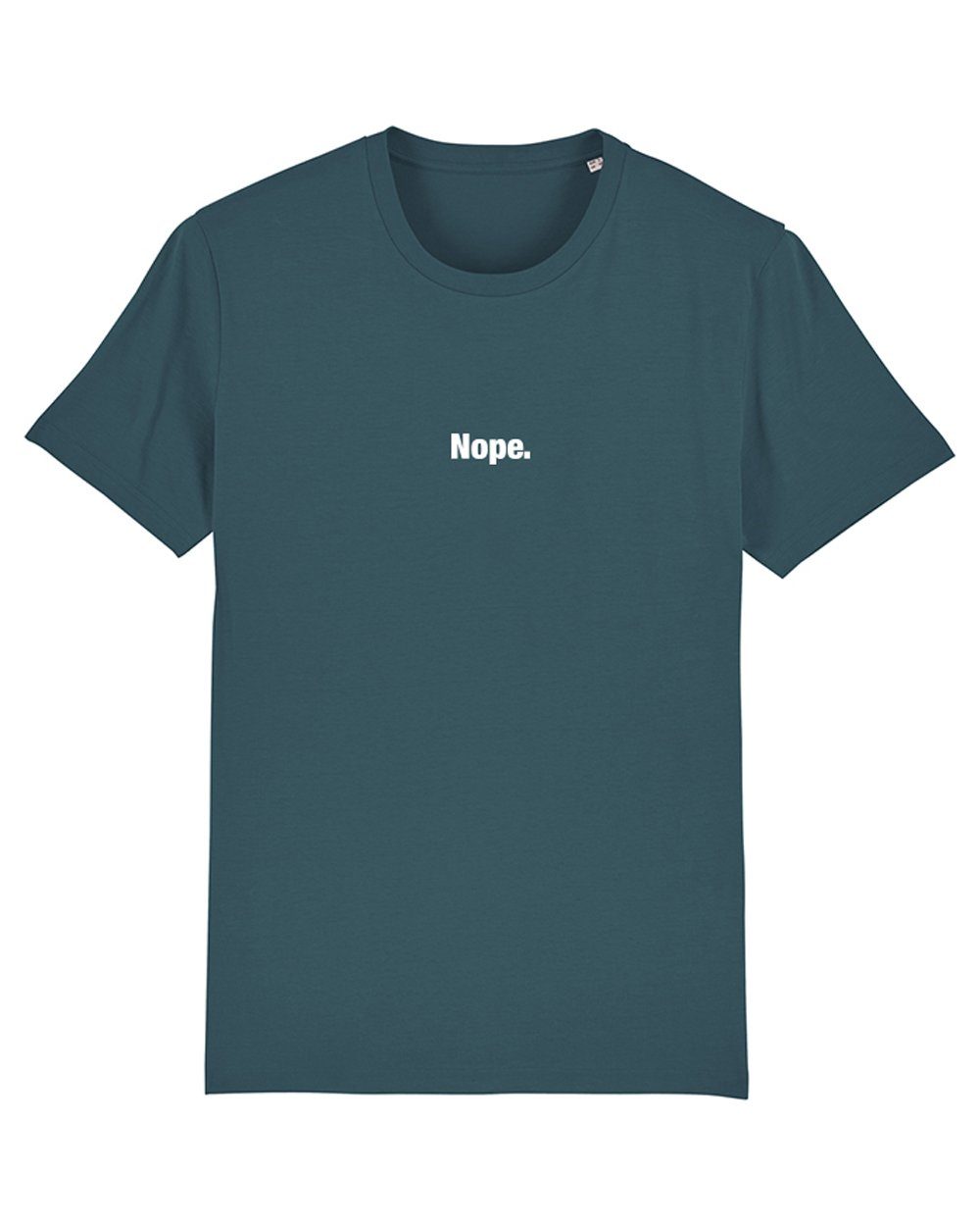 Nope Serene Print-Shirt (1-tlg) wat? Blue Apparel