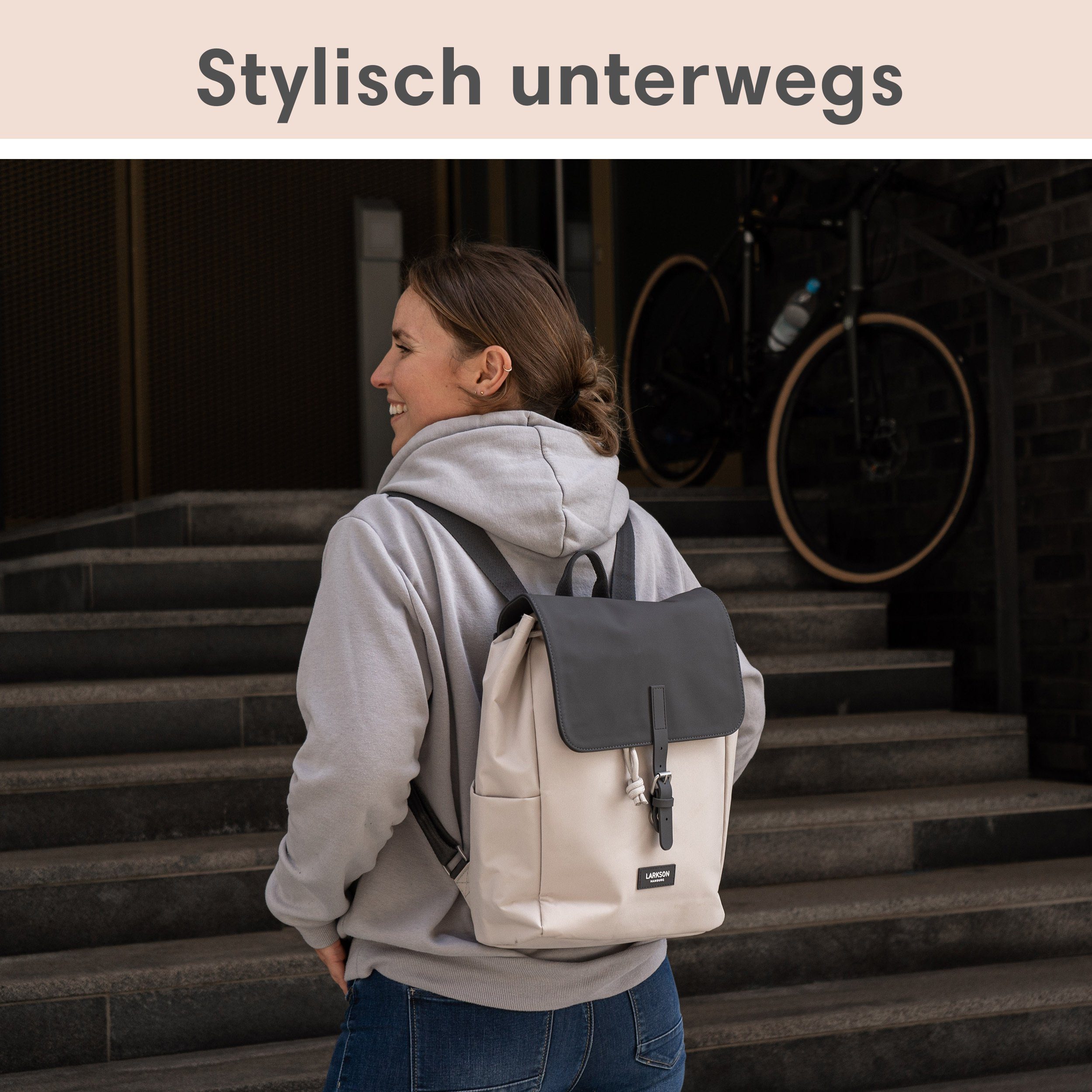 LARKSON Cityrucksack Ida Laptop Rucksack Damen günstig online kaufen