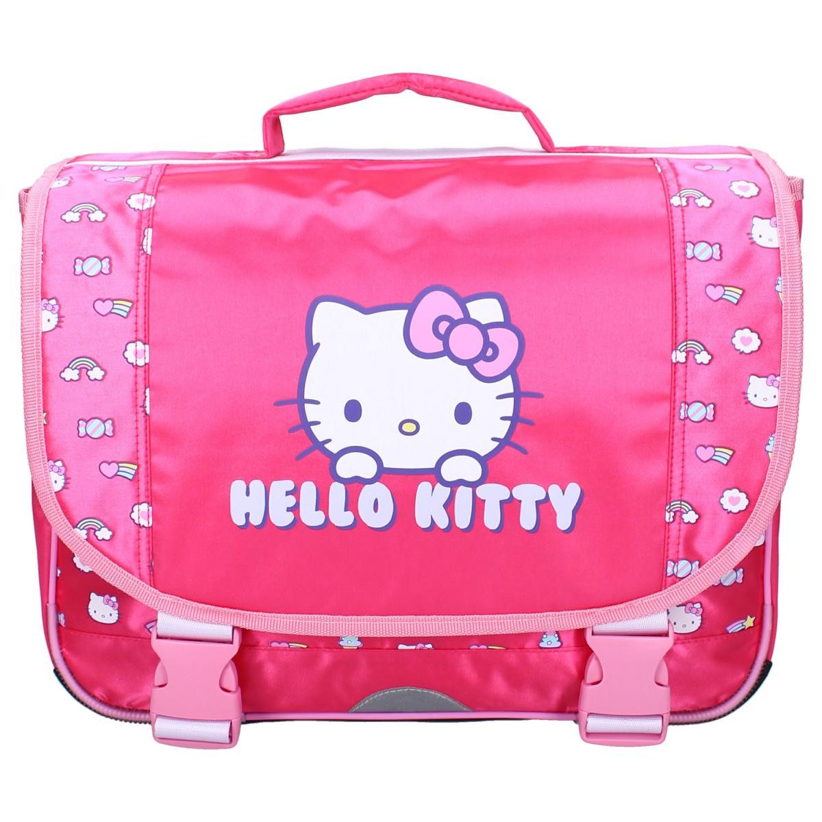 Vadobag Kinderrucksack Schulrucksack 15 Liter Hello Kitty (1-tlg), 15 Liter