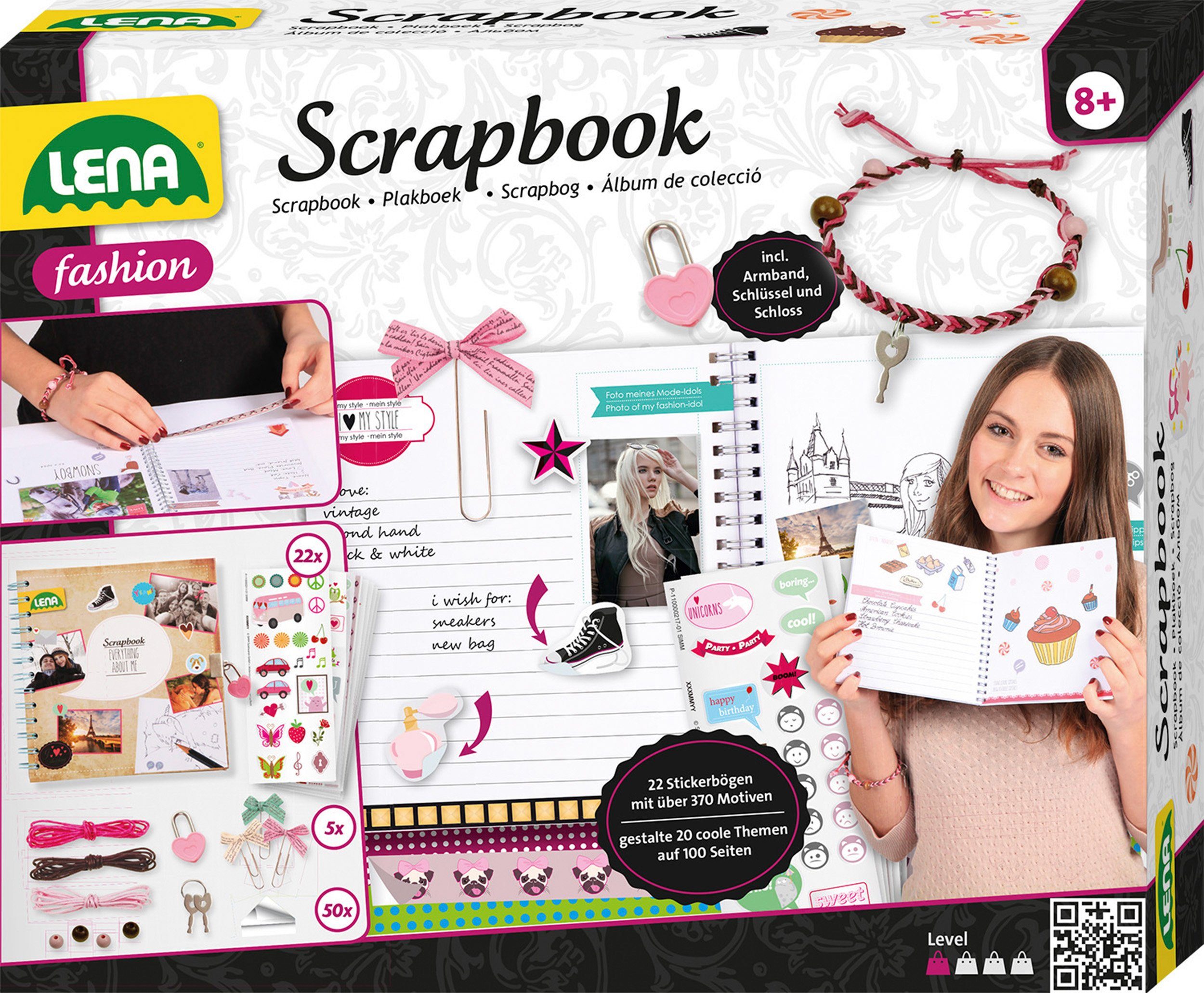 Kreativset Lena® groß Scrapbook,