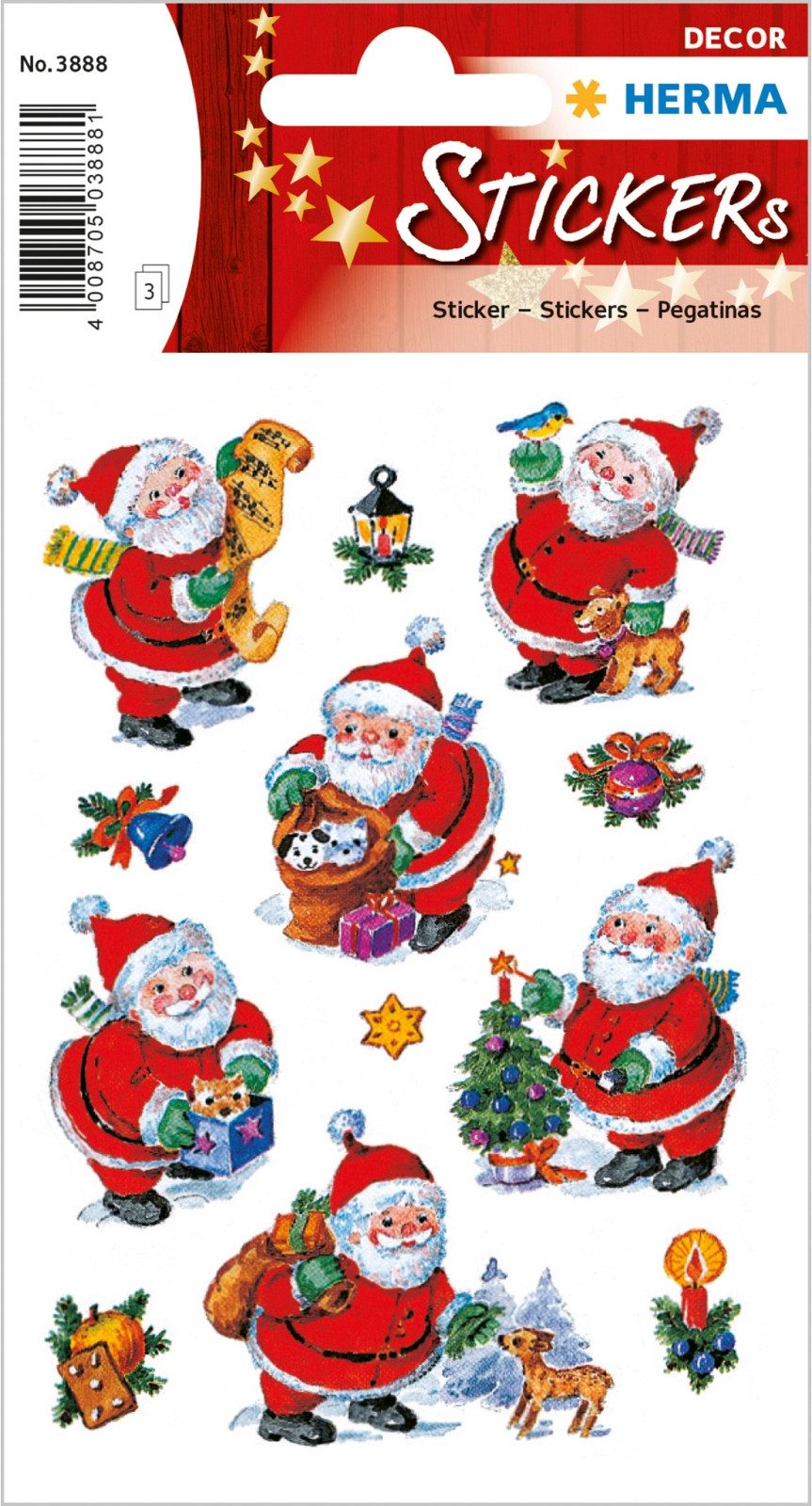 HERMA Etiketten Sticker-Set Weihnachtssticker – Bild 5 von 5
