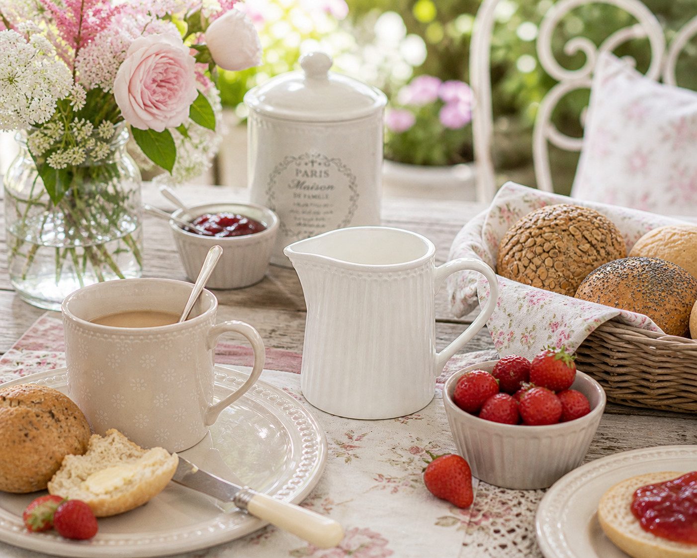Greengate Milchkännchen GreenGate Milchkännchen Alice Weiß