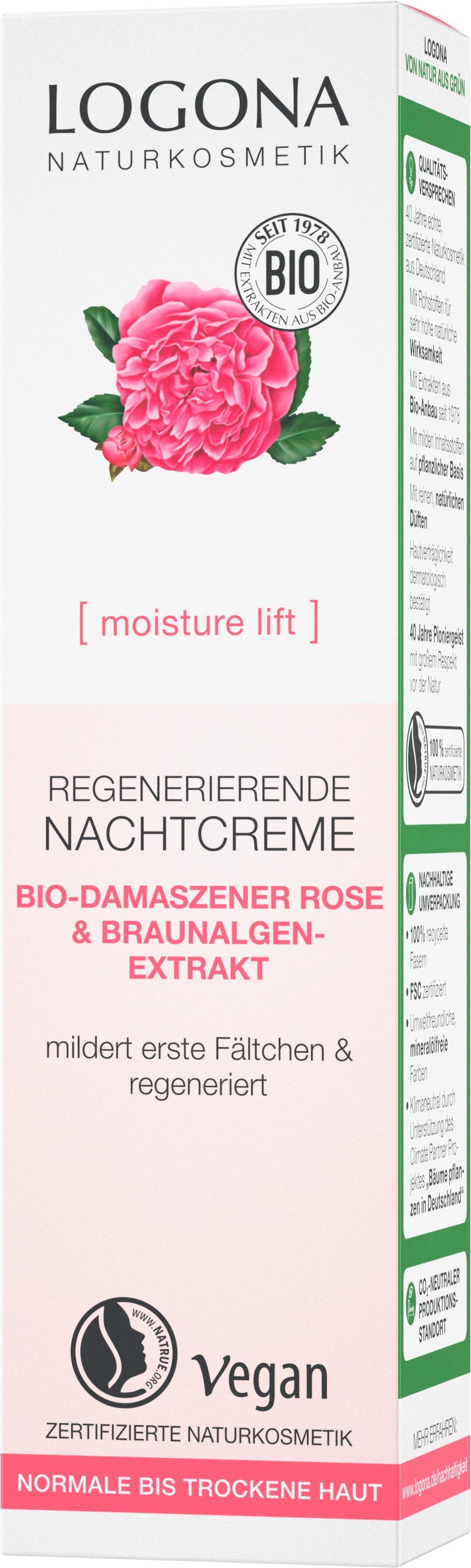 LOGONA Nachtcreme Logona lift moisture