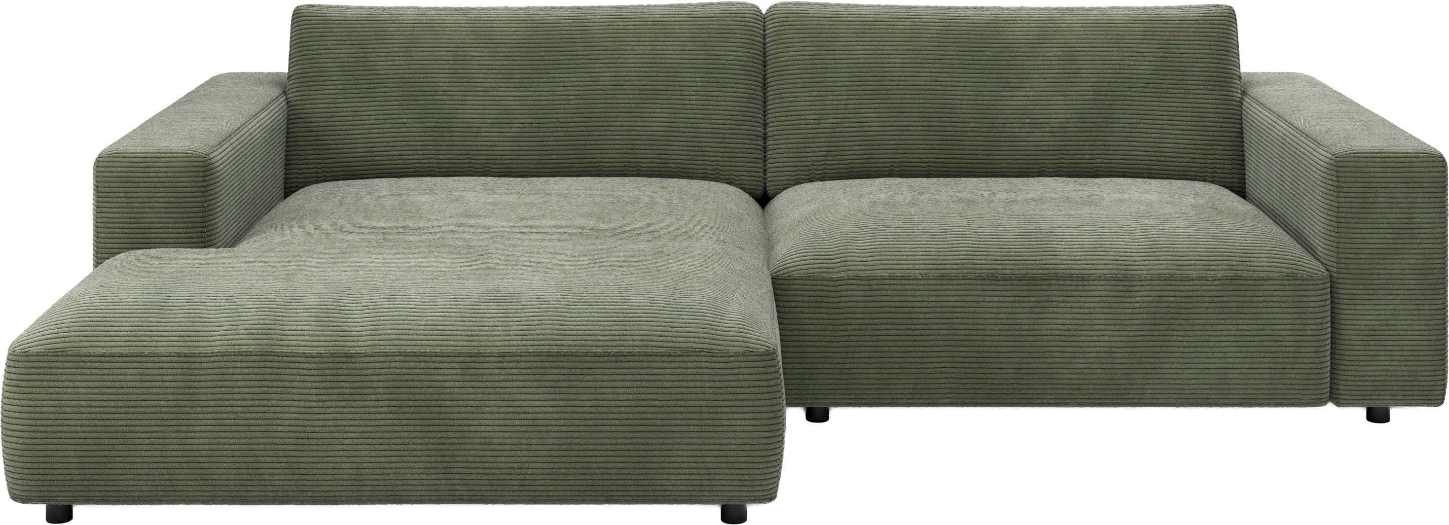 Musterring Ecksofa MR LUCIA, Charakterstarker Lounge-Komfort von Musterring, XXL-Longchair, erstklassige Kammerkissen & zeitloser Look