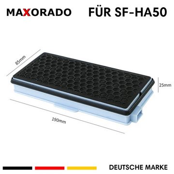 Maxorado HEPA-Filter 2 Stück für Miele SF-AA50 SF-AAC50 SF-AH50 SF-AP50 722617 7226150, Zubehör für SF-AH-50, SF-HA-50, SF-AA-50, S5 S8 C2 C3