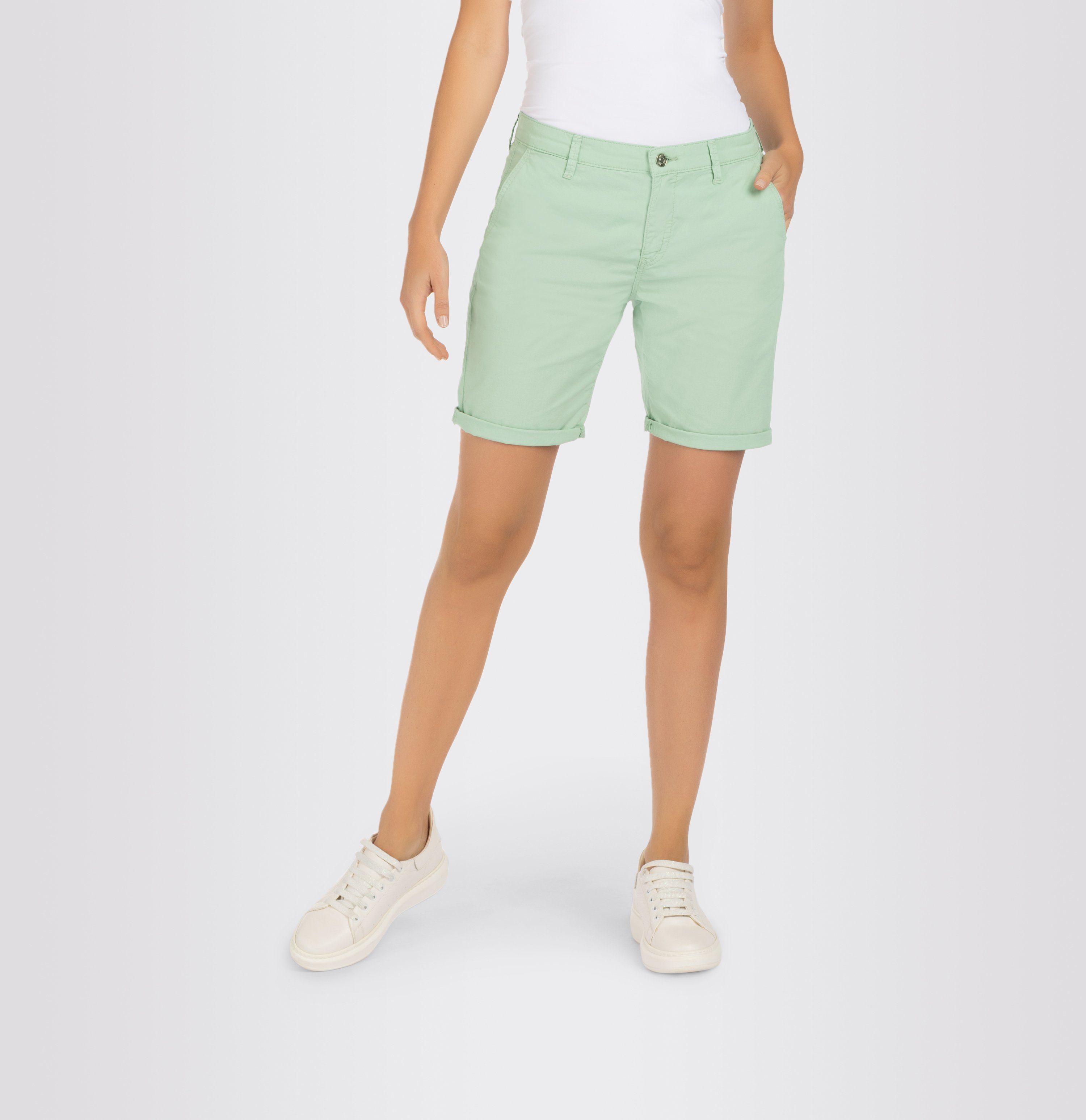 MAC Chinoshorts Chino-Shorts Krempelbare Shorts