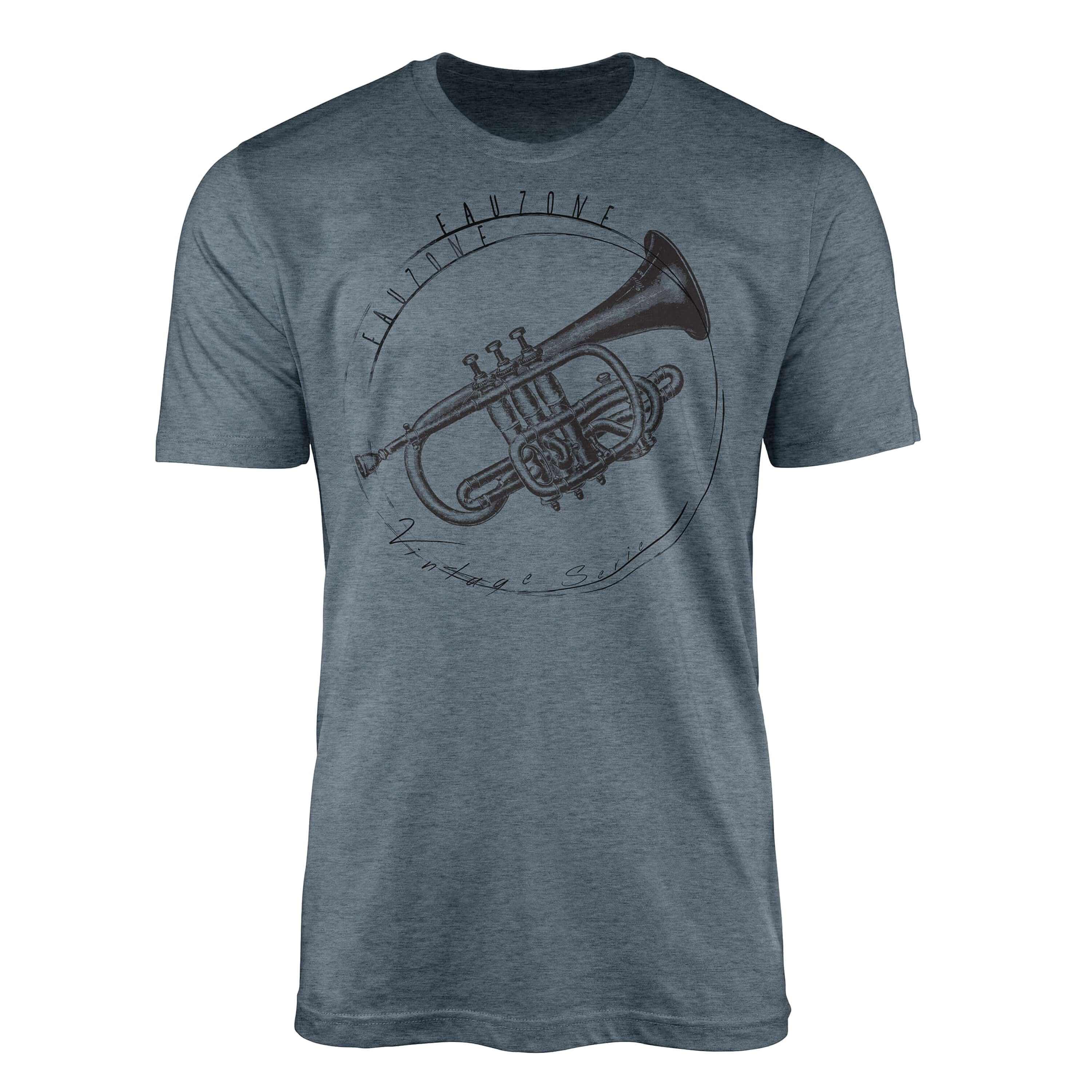 T-Shirt Vintage Herren T-Shirt Trompete