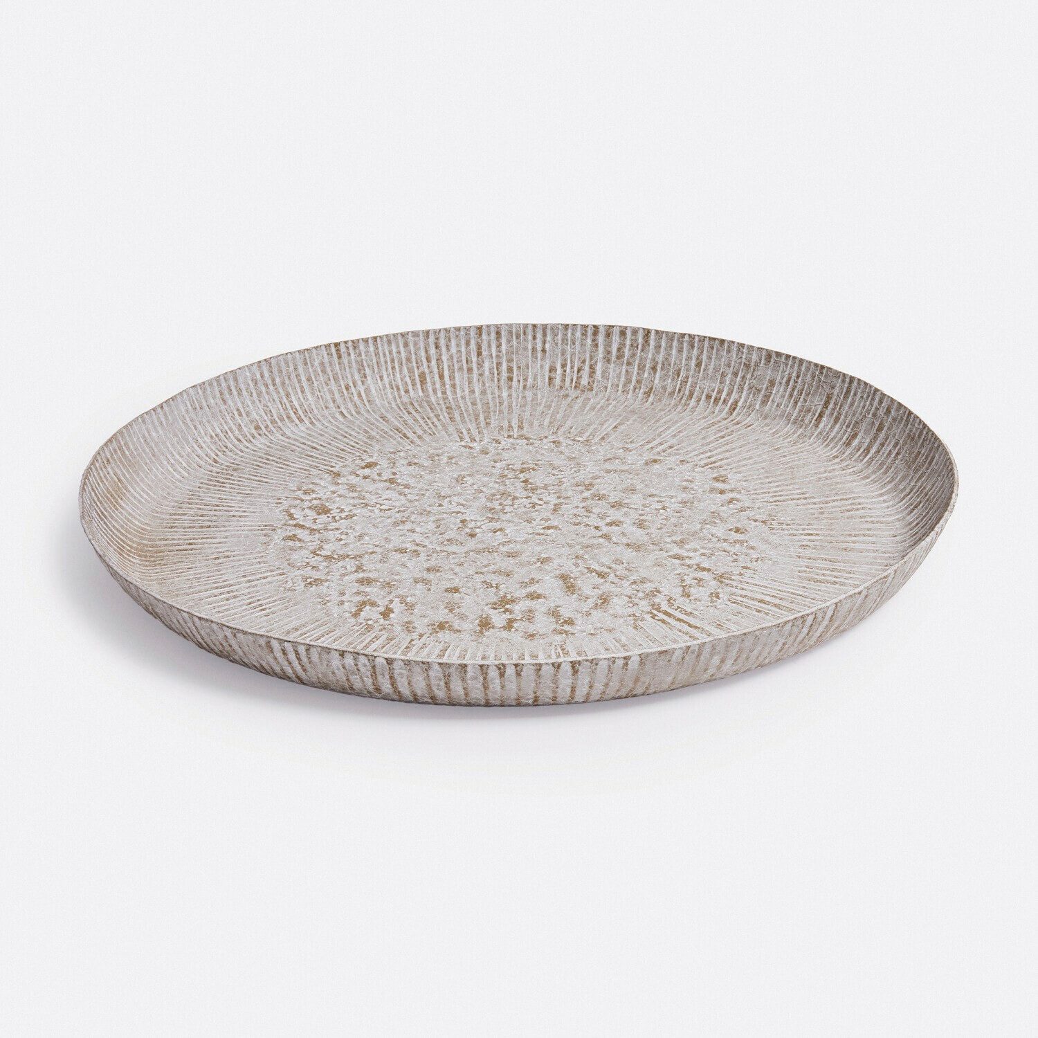 Mirabeau Tablett Tablett Gravière creme, Aluminium