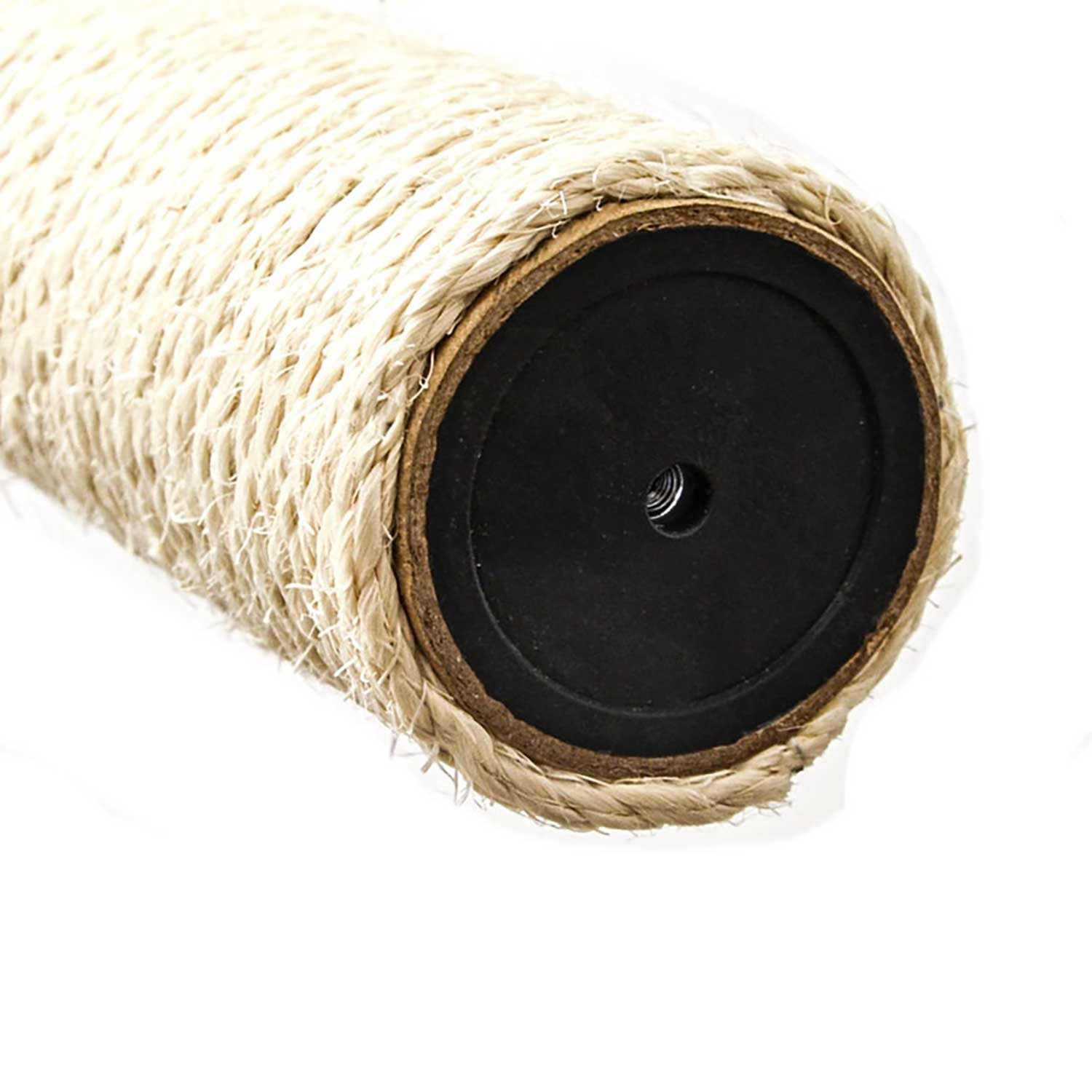 eyepower Ersatz-Kratzbaumstamm Ersatzsäule - 50 cm Sisalstamm für Katzenkratzbaum - Ersatzstamm M8, Ø 9,2 cm dicke Sisalsäule - Katzenbaum Ersatzteil - Sisal Kratzstamm