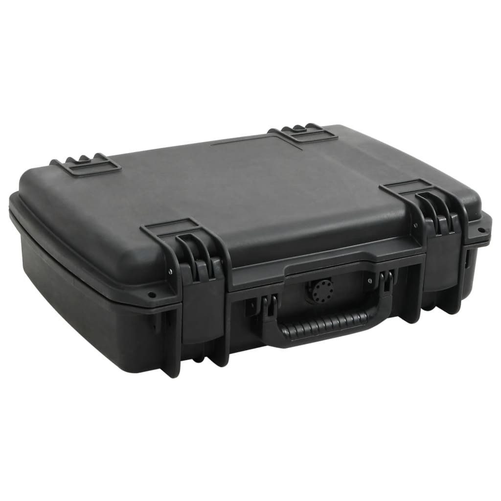 vidaXL Kameratasche Валізи für Flugreise Tragbar Schwarz 50,5x37x14,5 cm PP